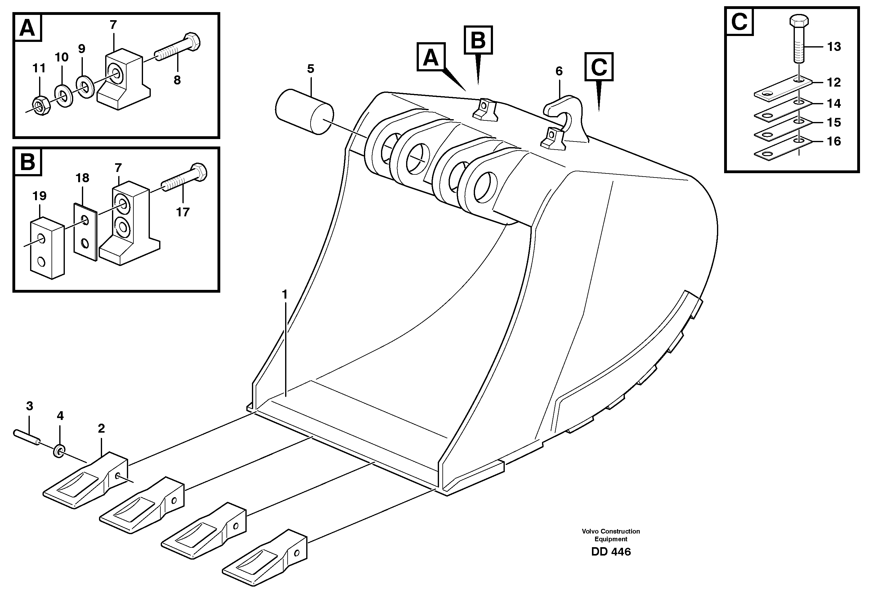 Slide Dog VOE14093076 VOLVO