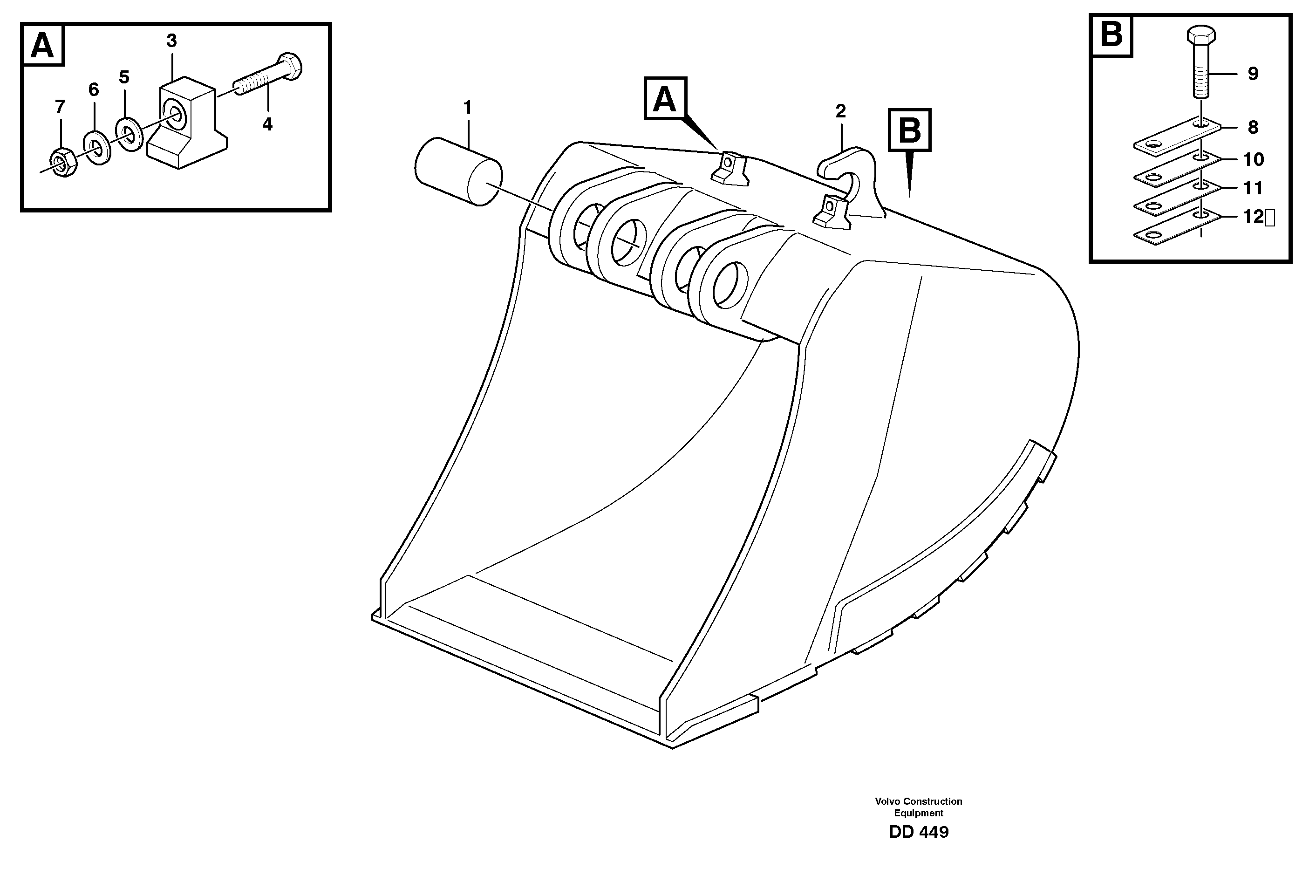 Cutting edge VOE14235068 VOLVO