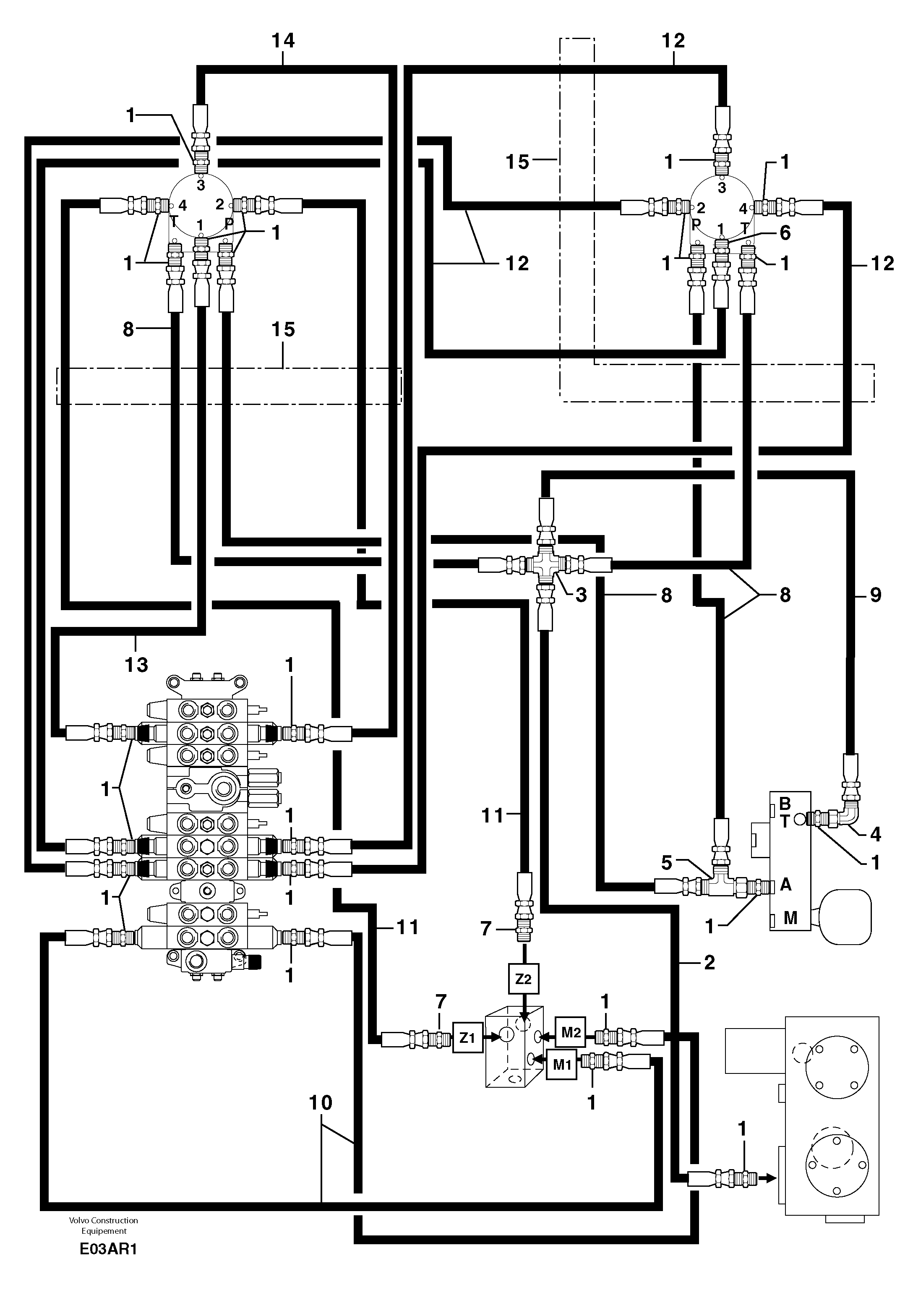 Hose PJ4192471 VOLVO