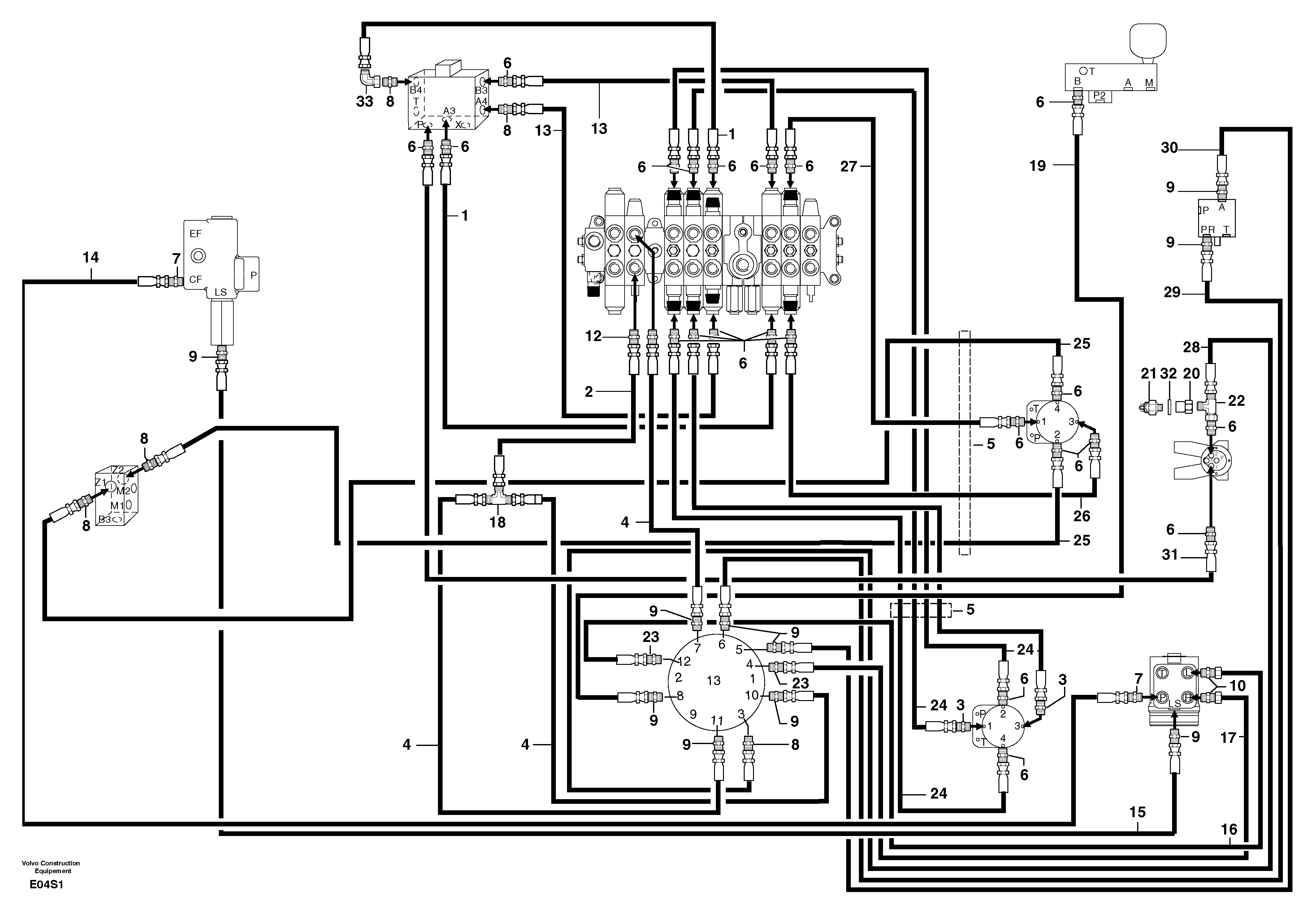 Hose PJ4192474 VOLVO