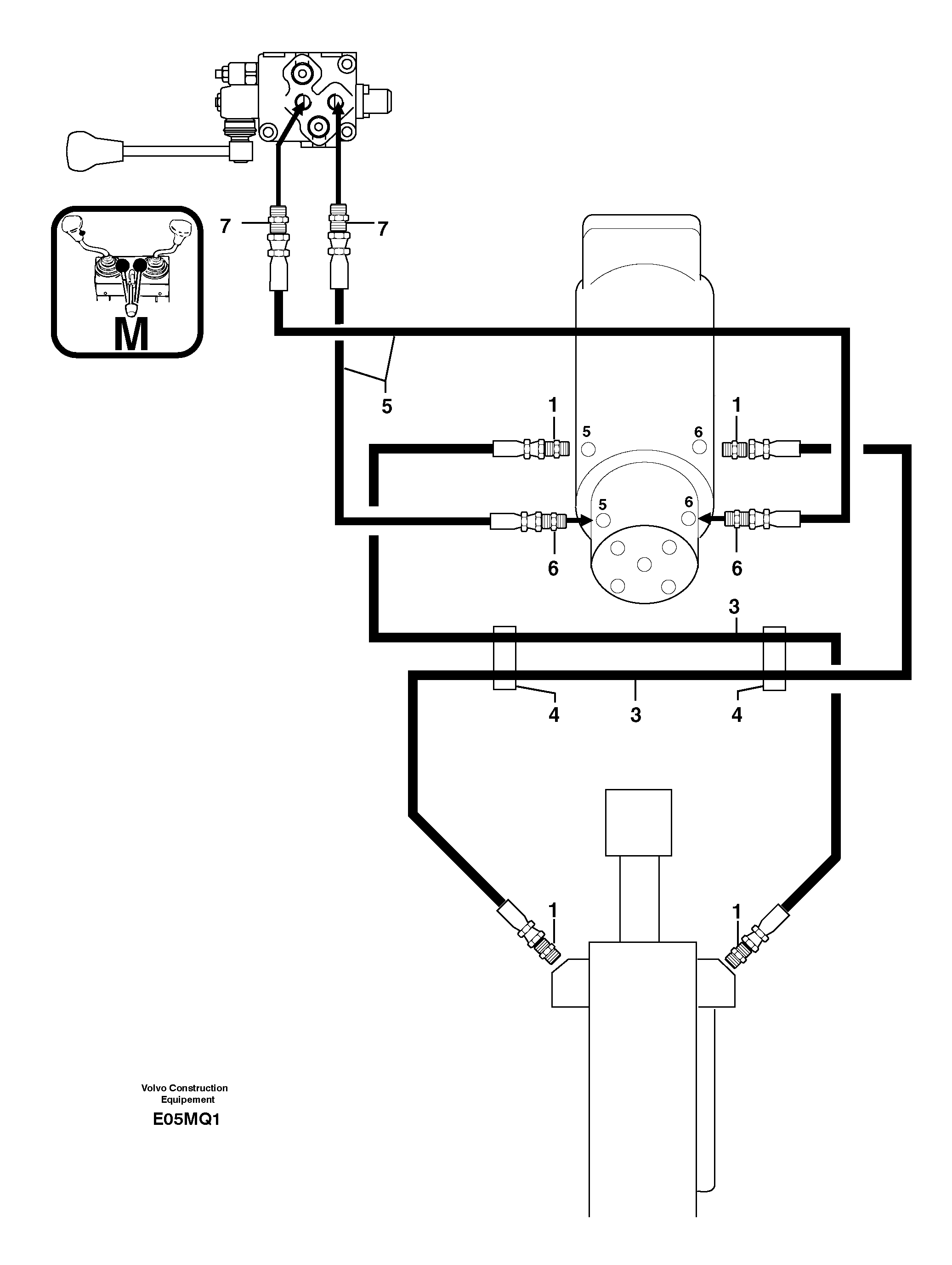 Hose PJ4192253 VOLVO