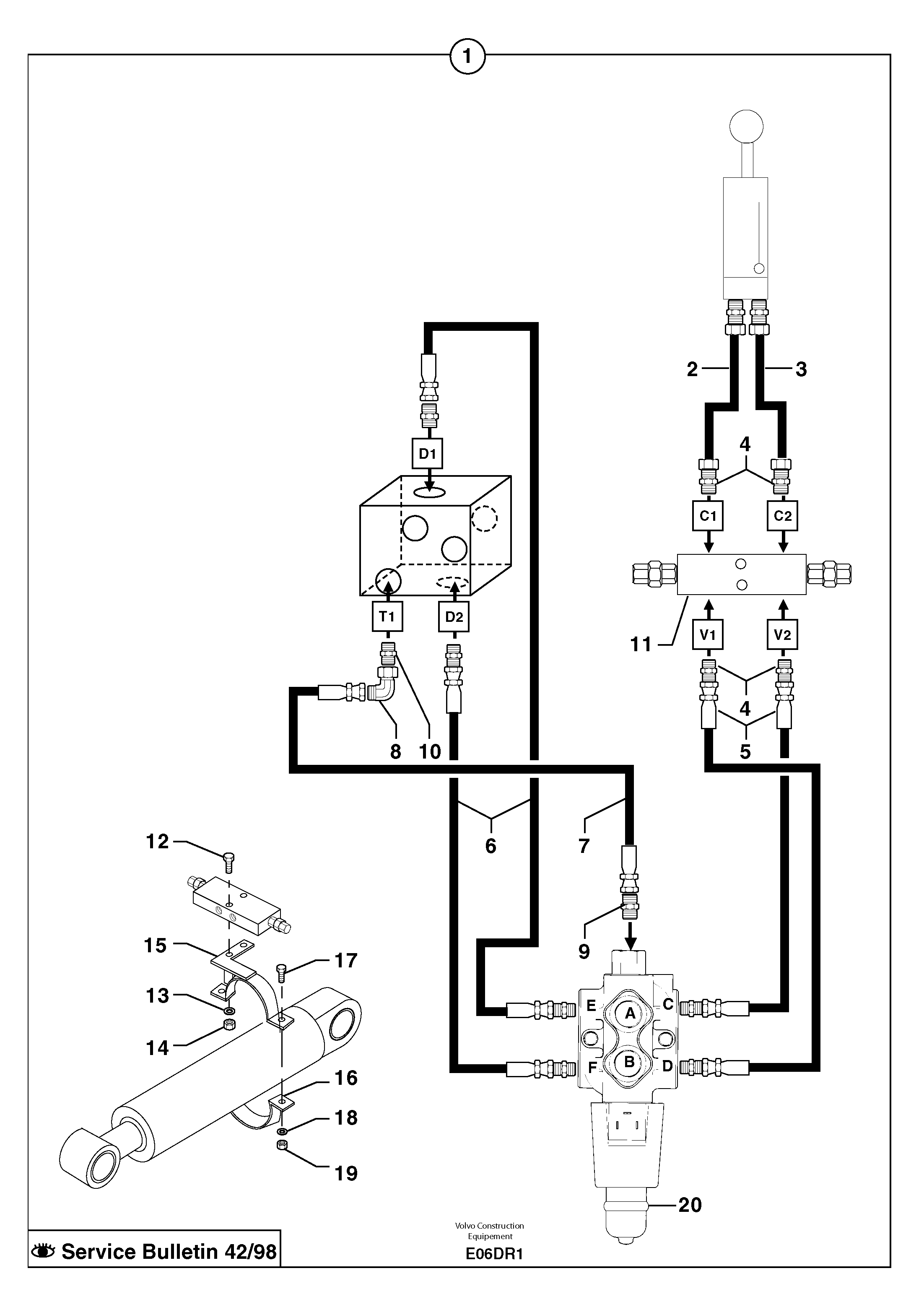 Hose PJ4190441 VOLVO