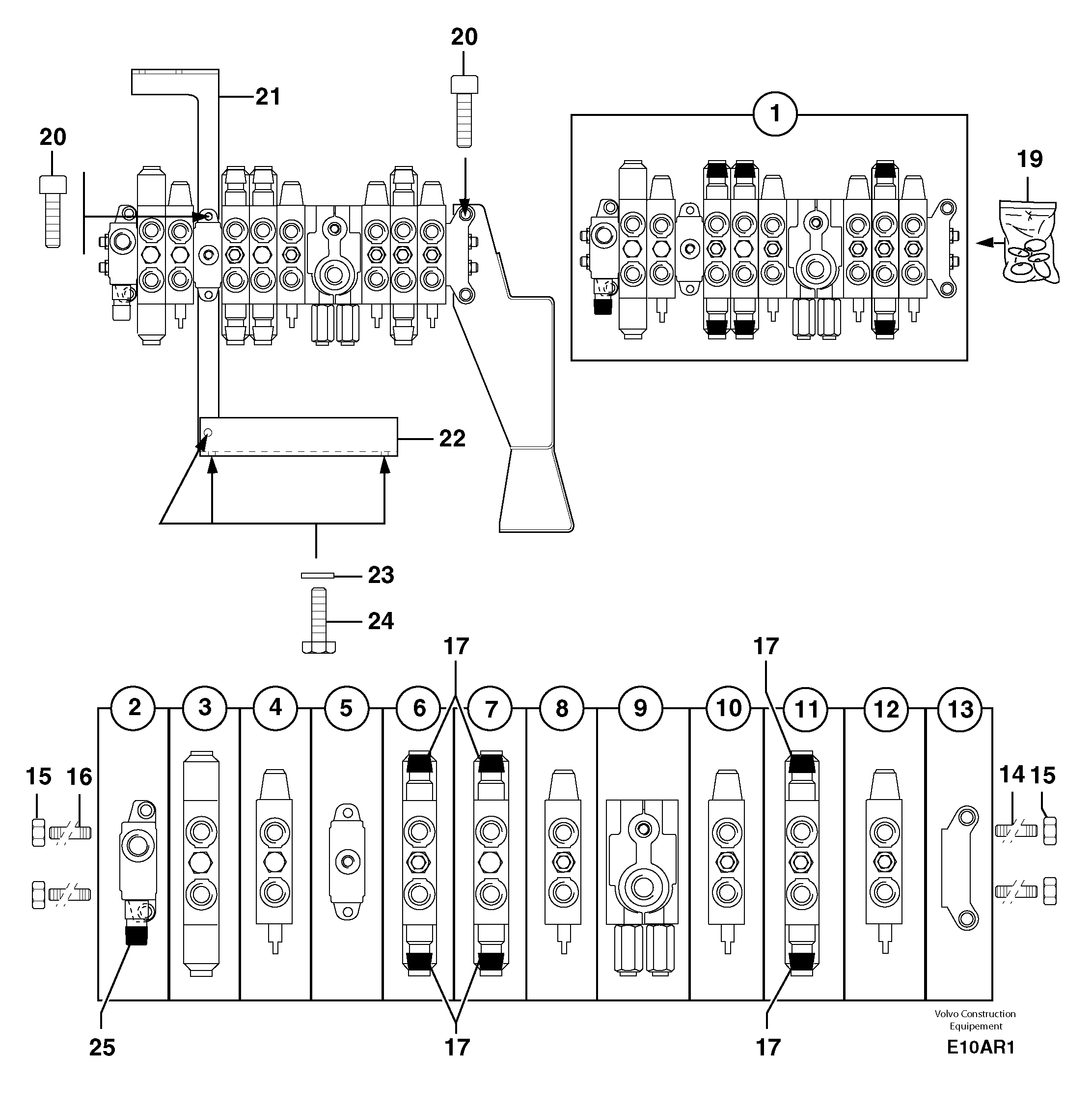 Sealing Kit PJ7415200 VOLVO