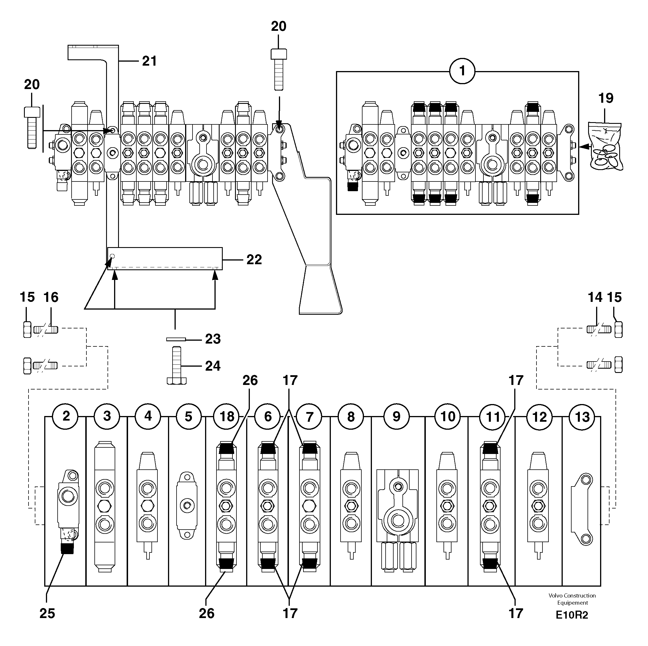 Sealing Kit PJ7417197 VOLVO