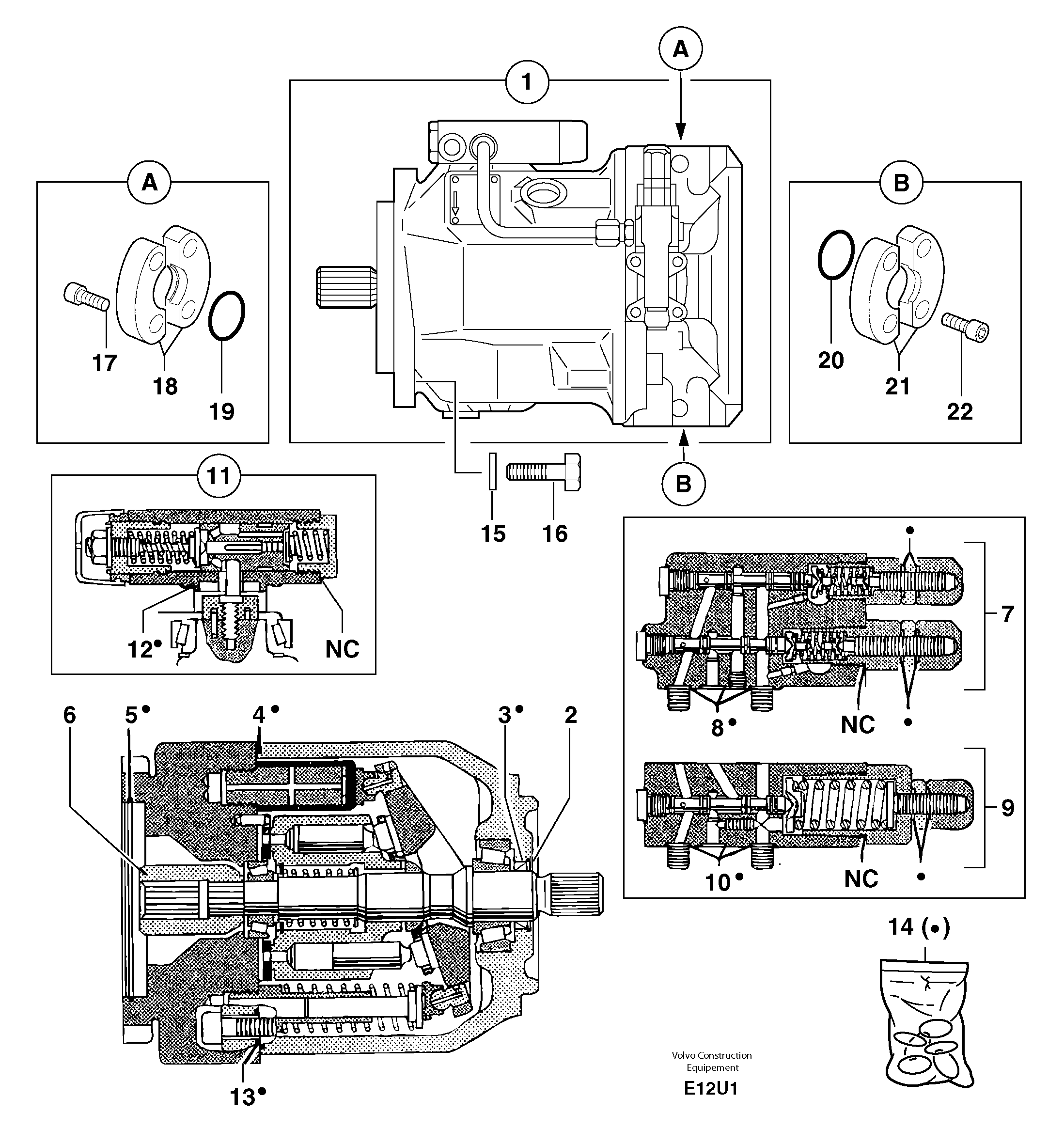 Flange Half PJ4770069 VOLVO