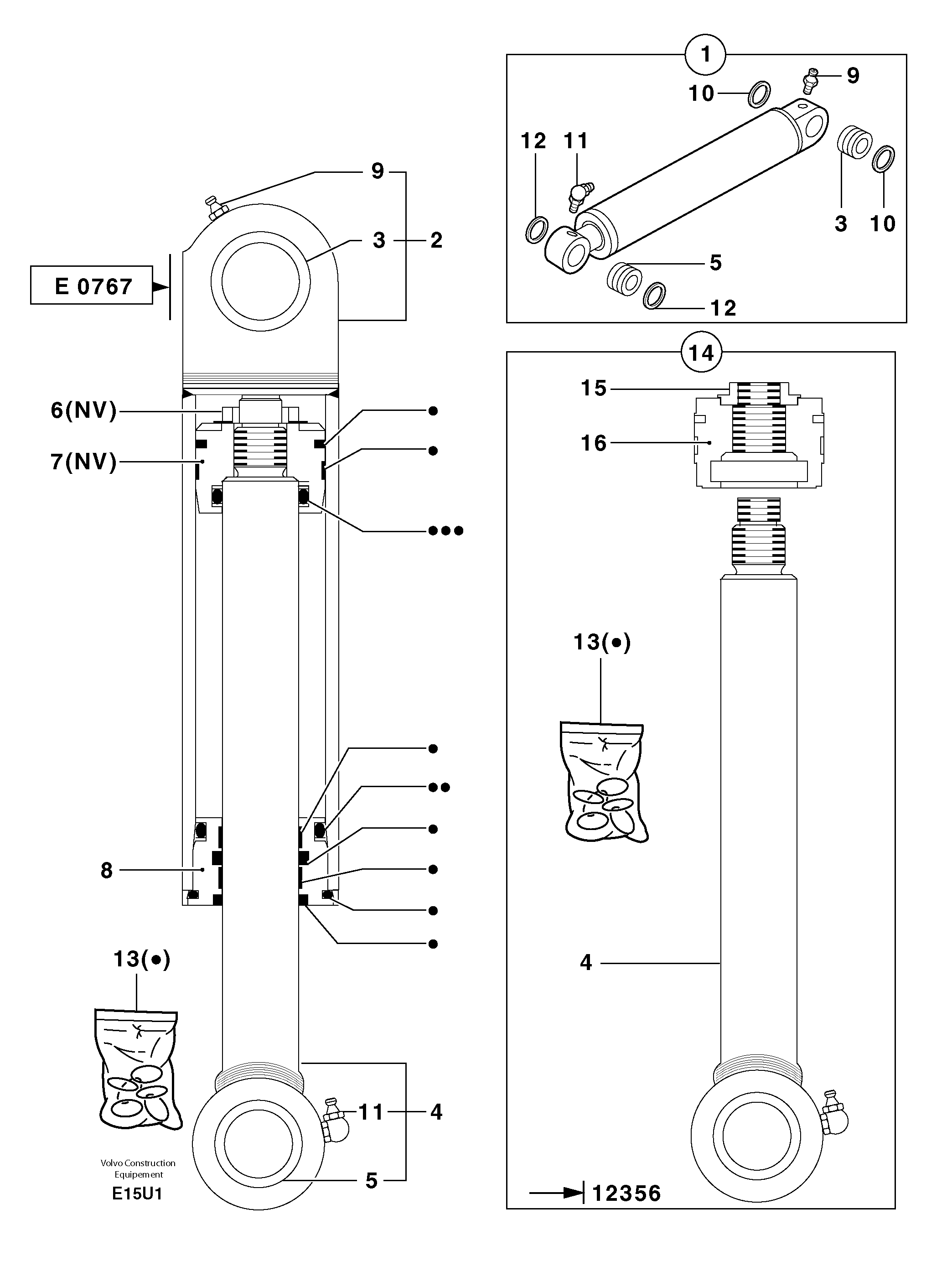 Adapter Kit PJ6820236 VOLVO