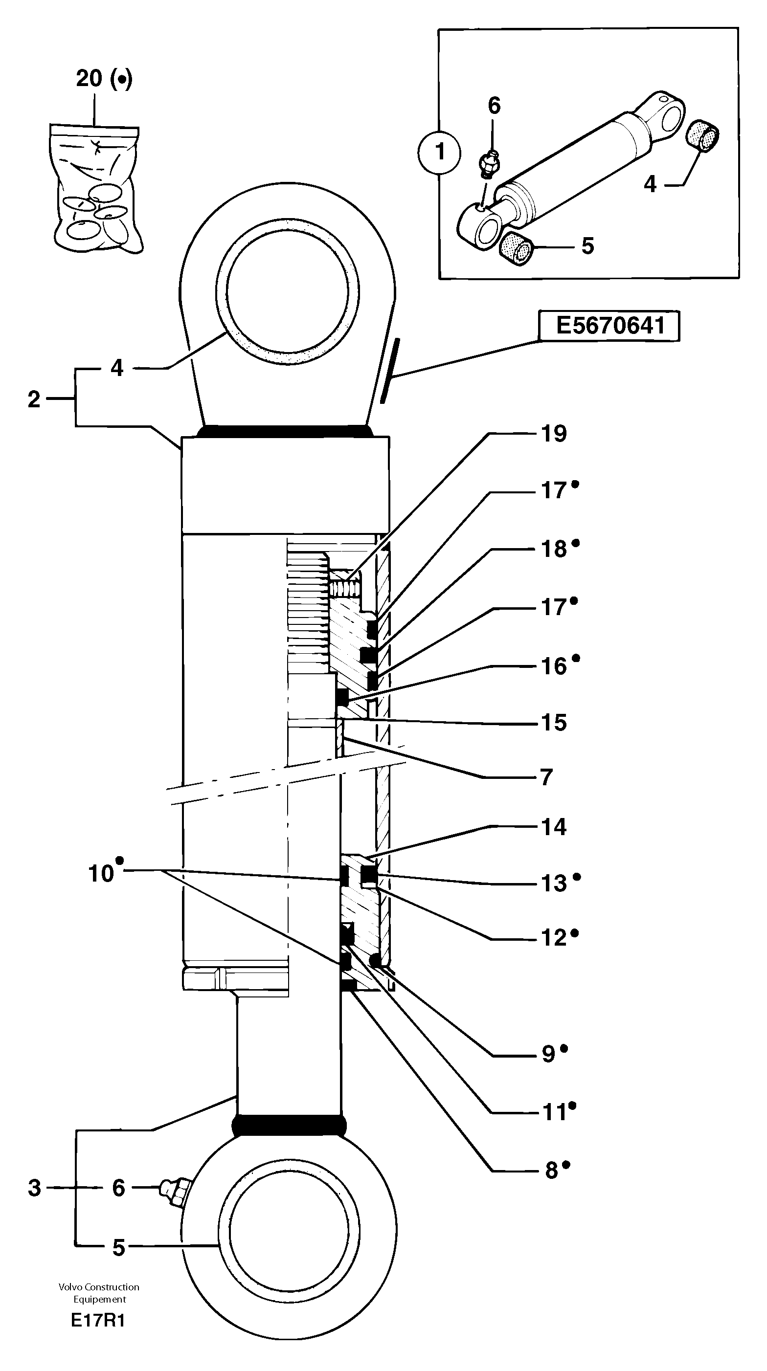 Spacer PJ7412487 VOLVO