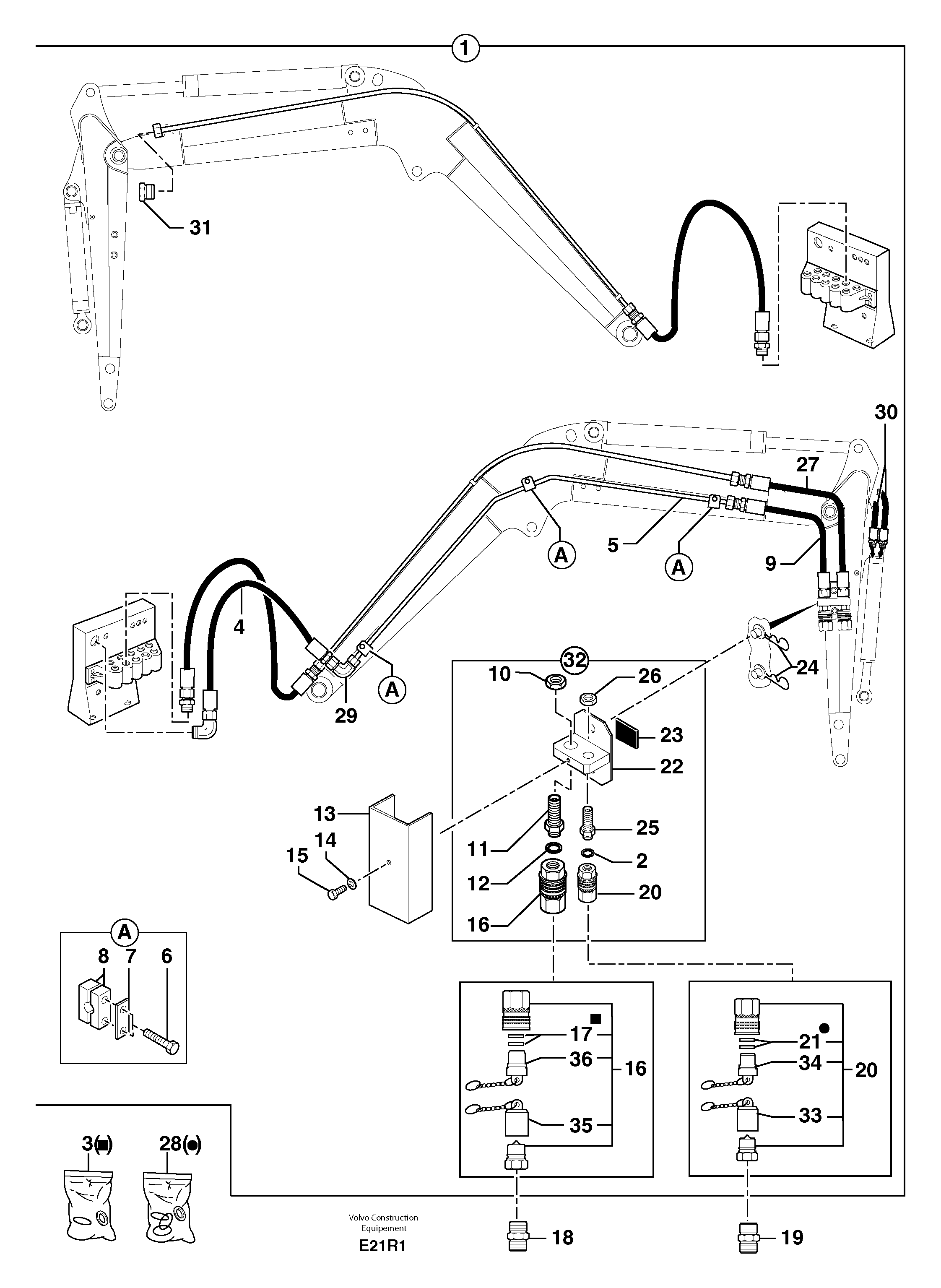 Sealing Kit PJ7450372 VOLVO