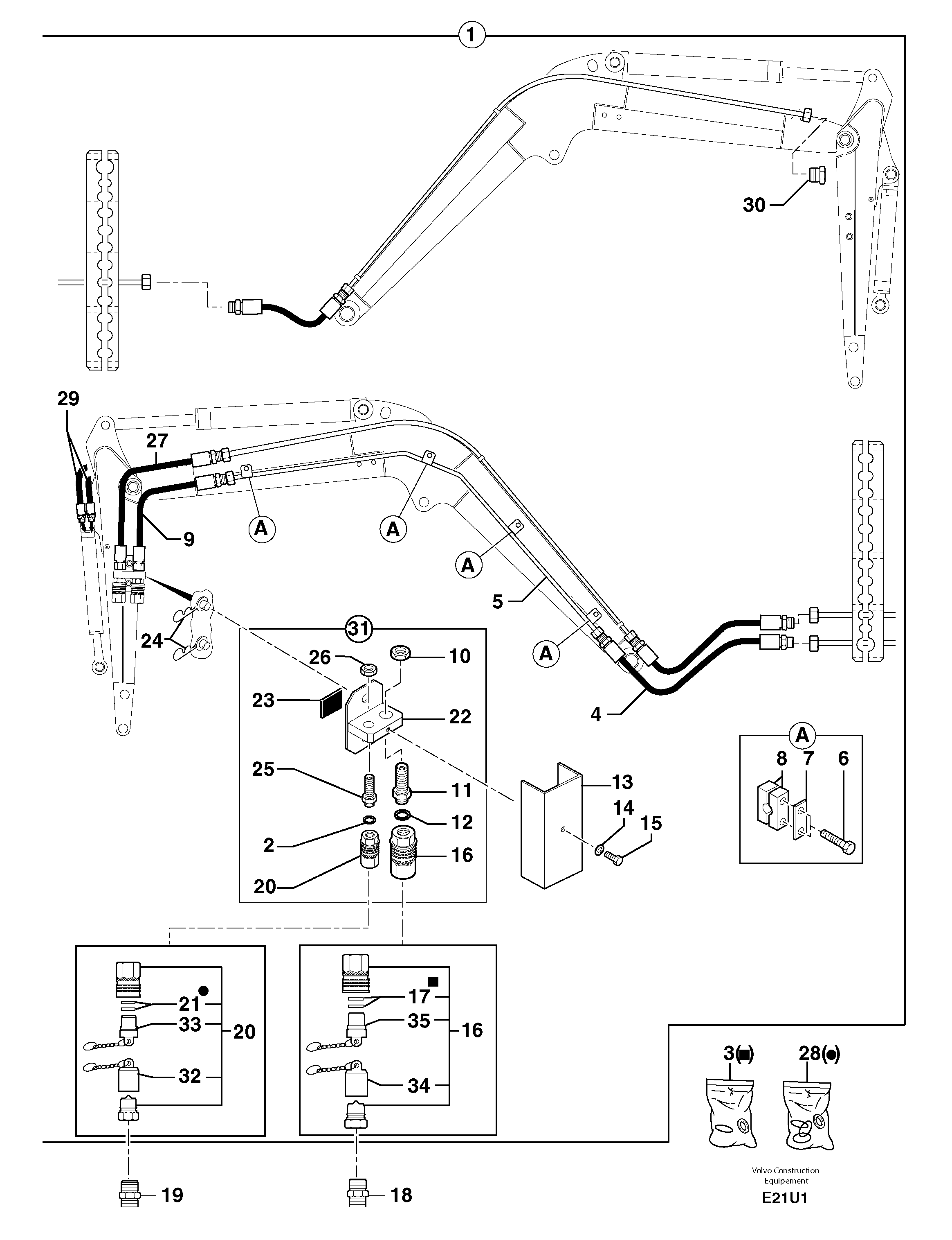 Tube PJ5910586 VOLVO