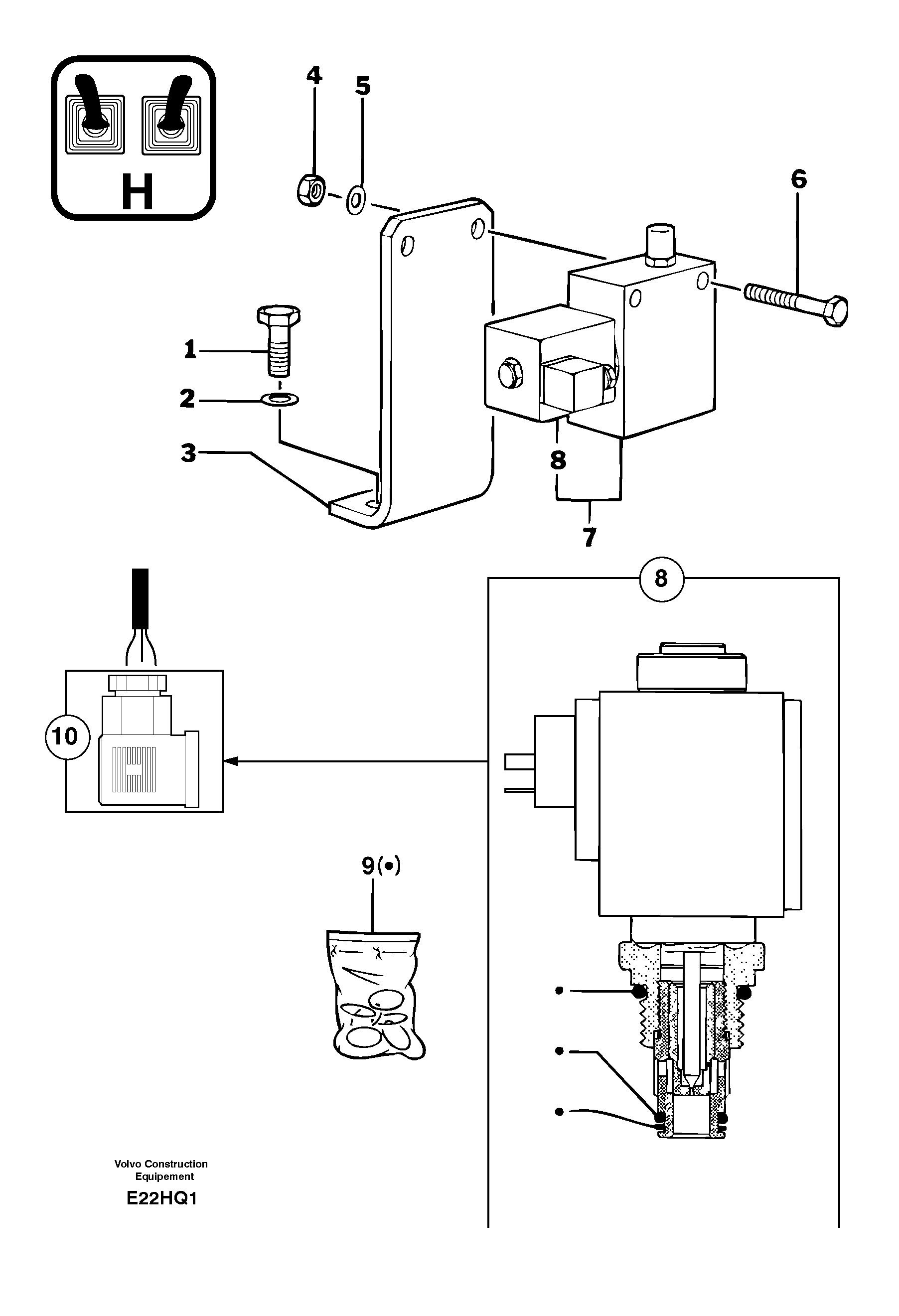 Cartridge PJ7411611 VOLVO