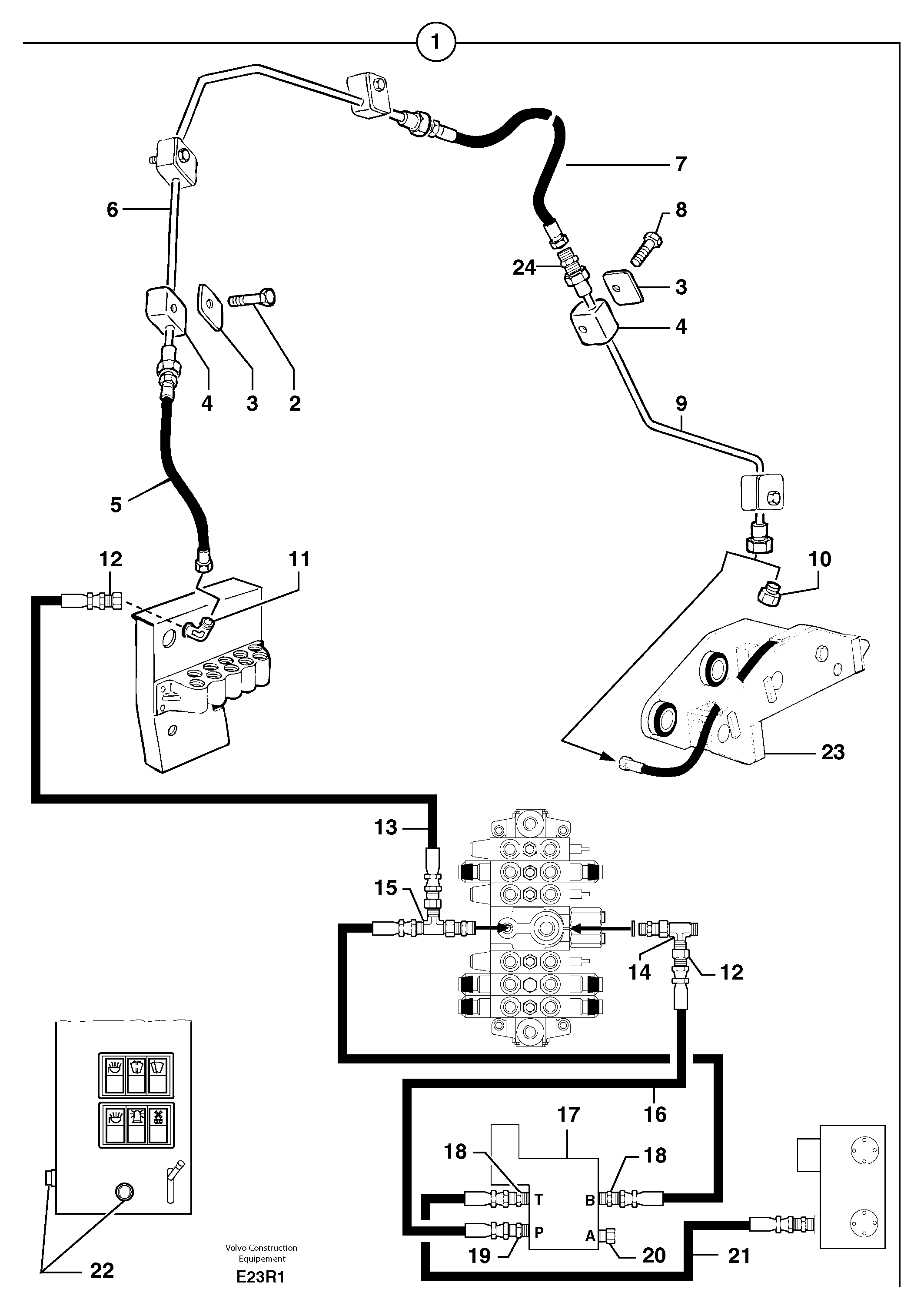 Nozzle PJ4750263 VOLVO