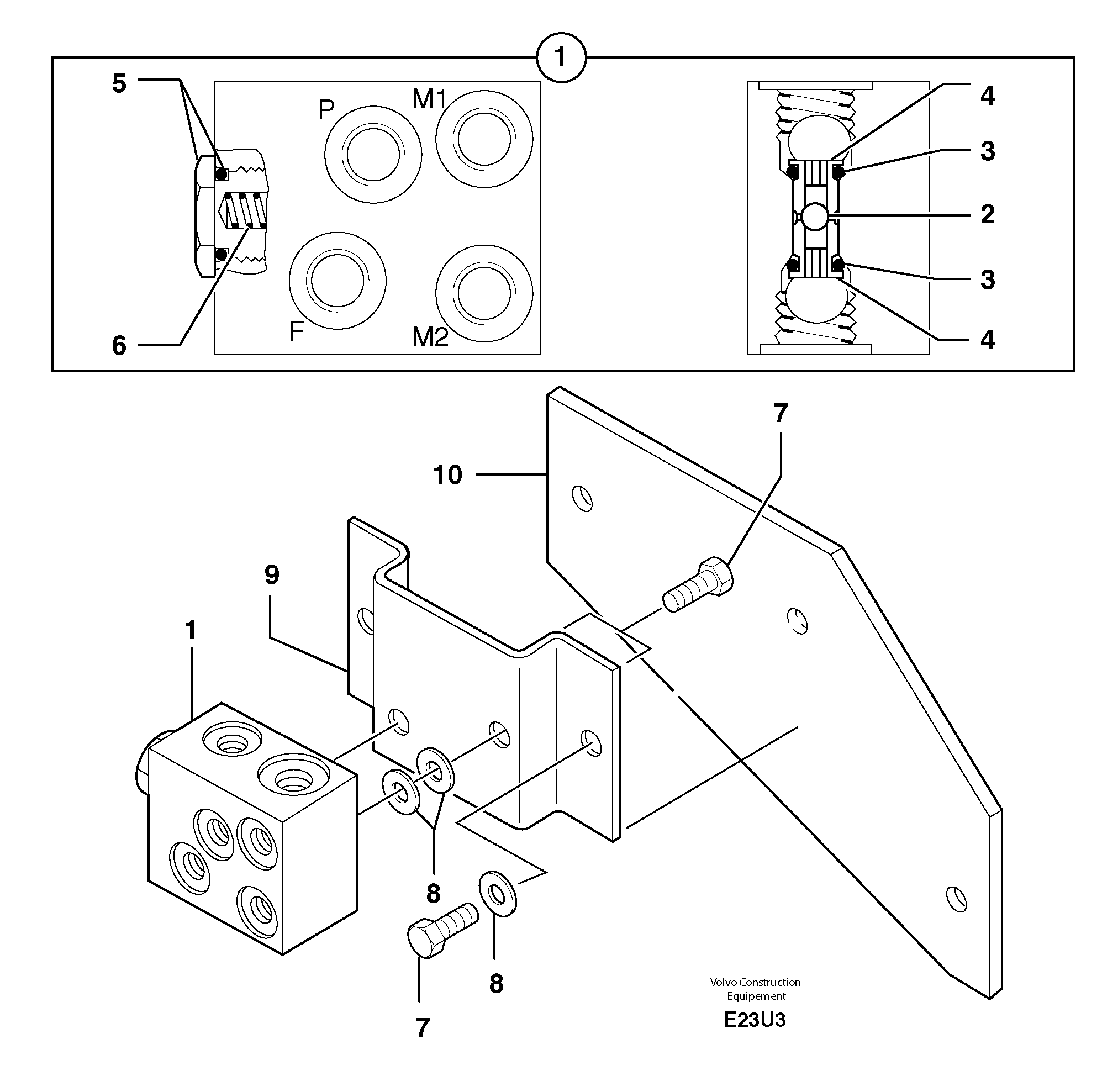 Support PJ3350037 VOLVO