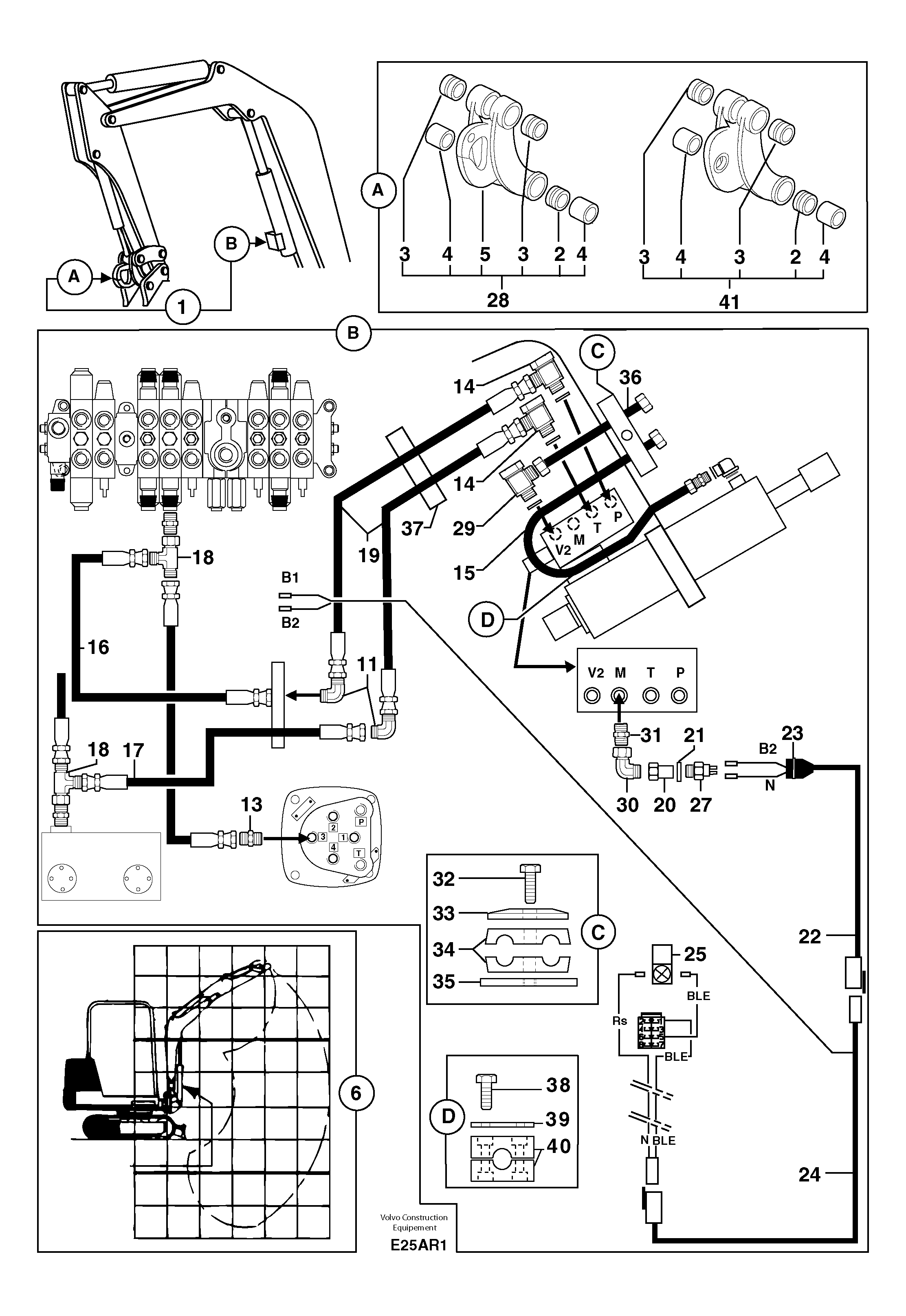 Hook PJ4830002 VOLVO