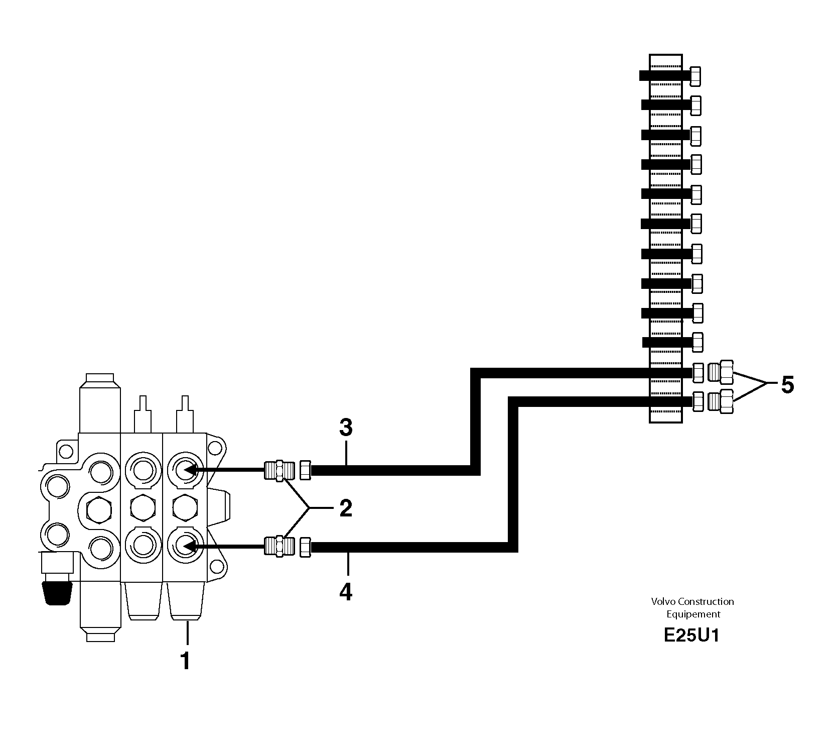 Tube PJ5910579 VOLVO