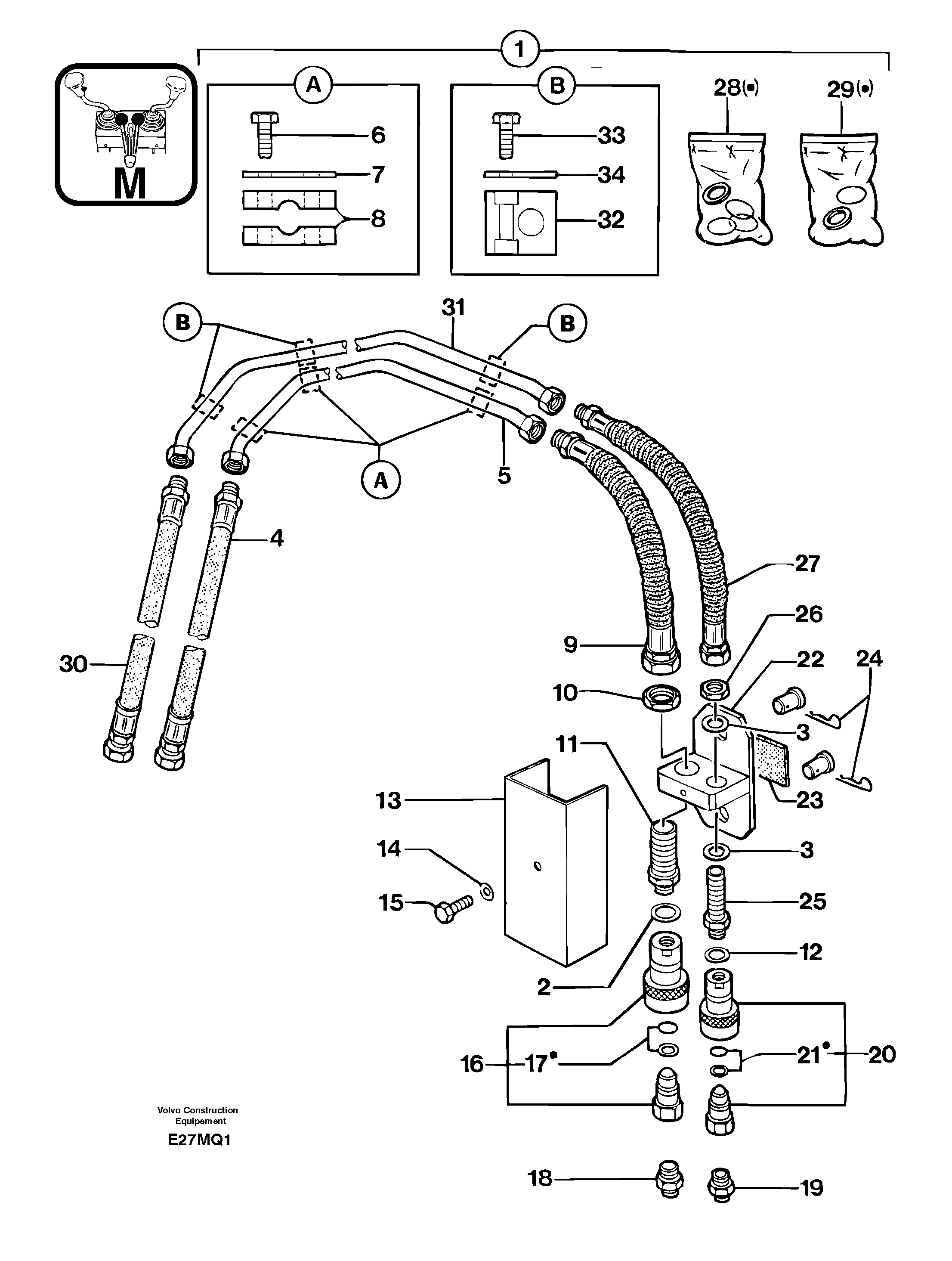 Clamp PJ4690229 VOLVO