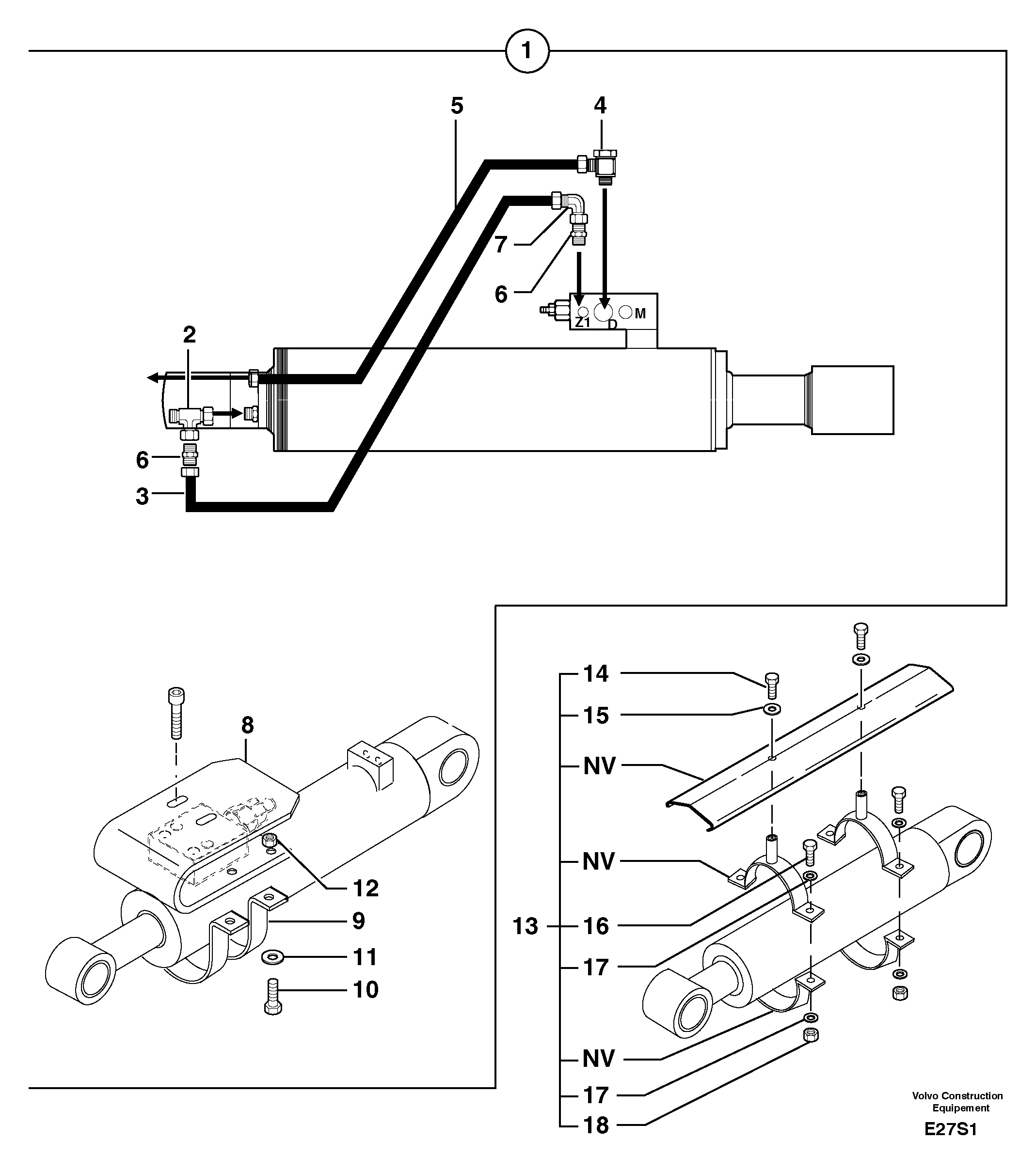 Tube PJ5910563 VOLVO