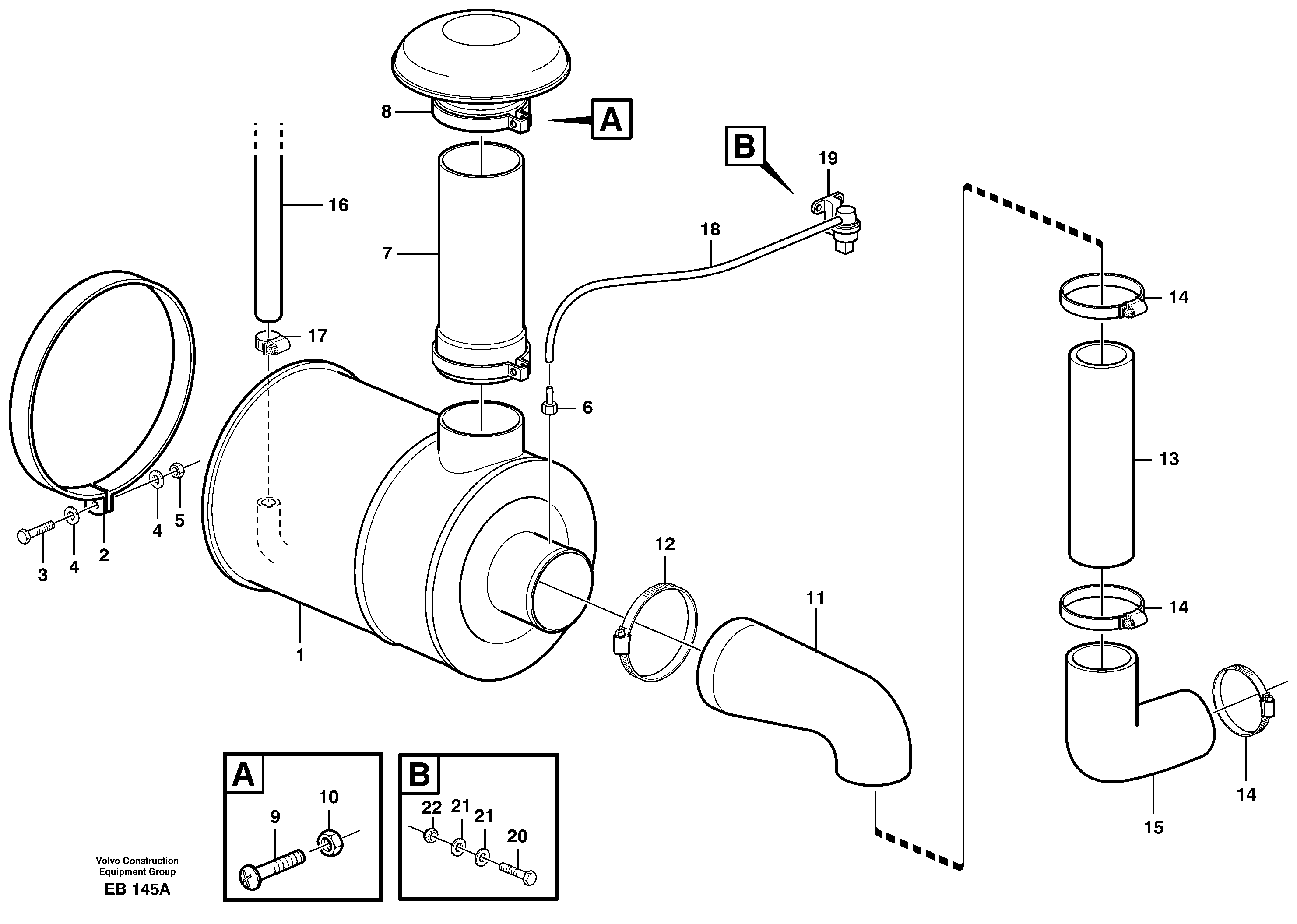 Spltr Housing VOE11147557 VOLVO