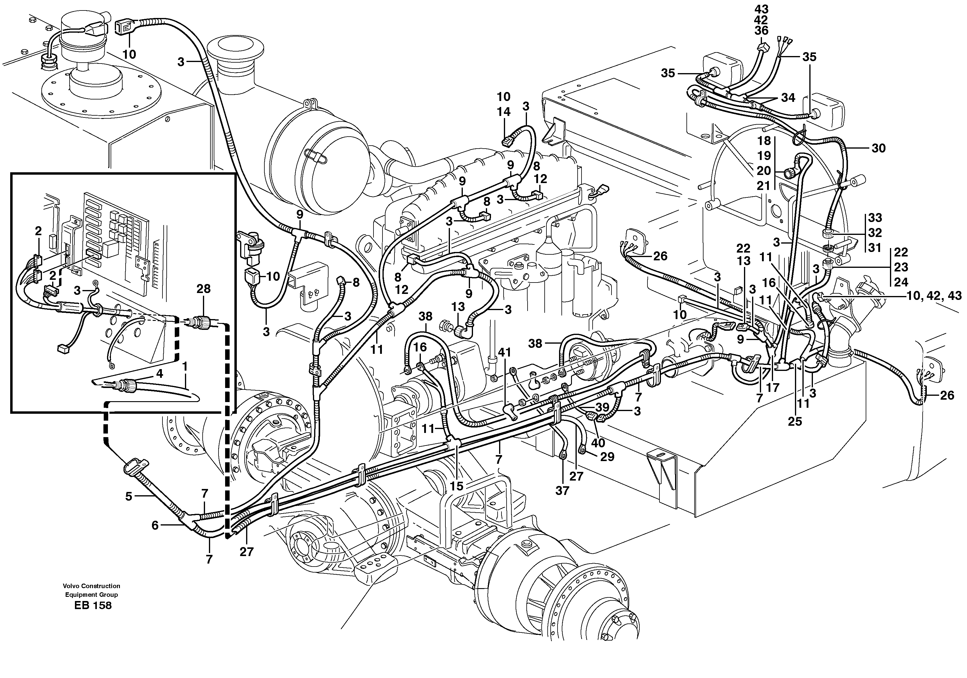 Brush ledge VOE11147614 VOLVO