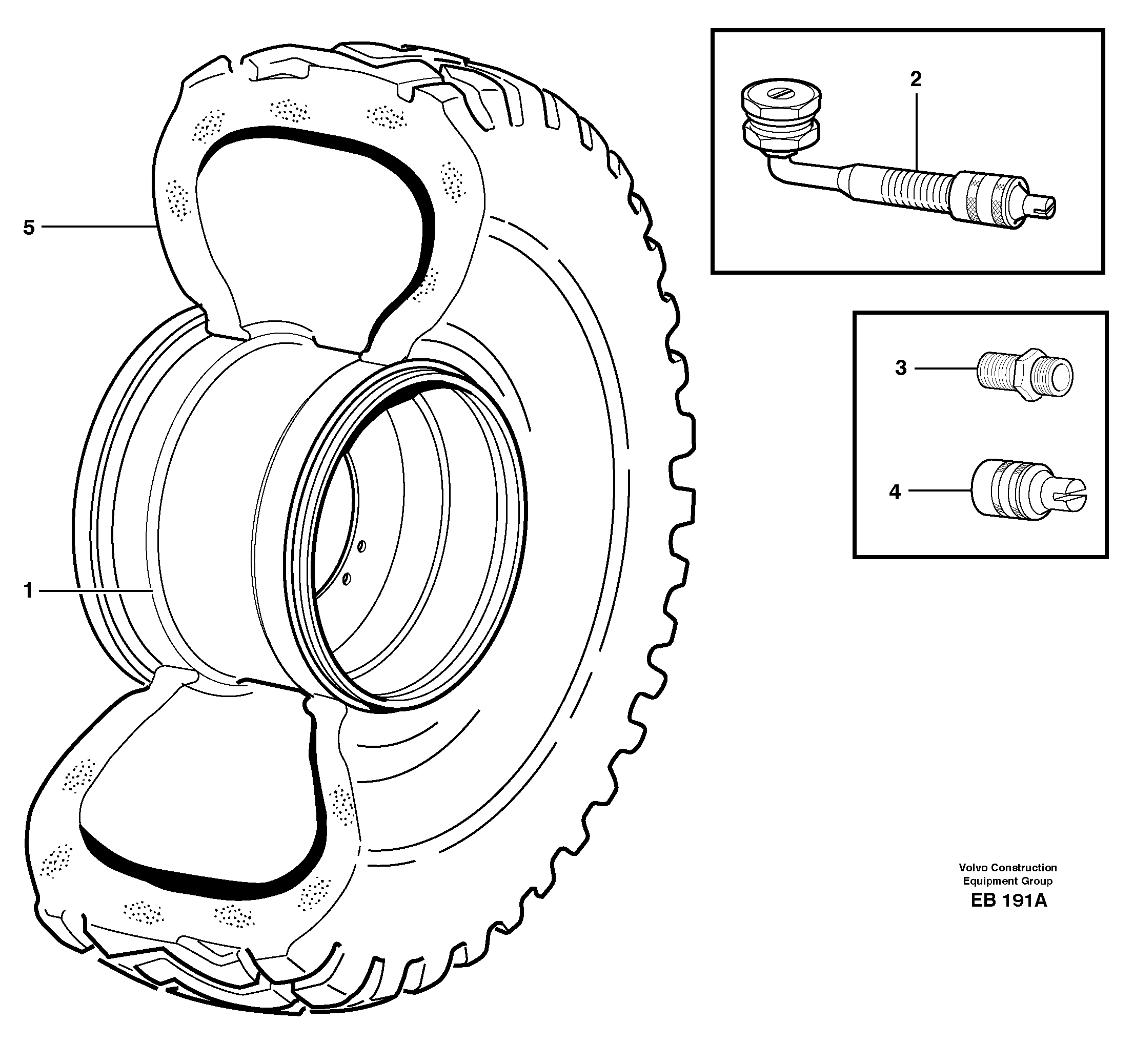 Tire VOE4789783 VOLVO