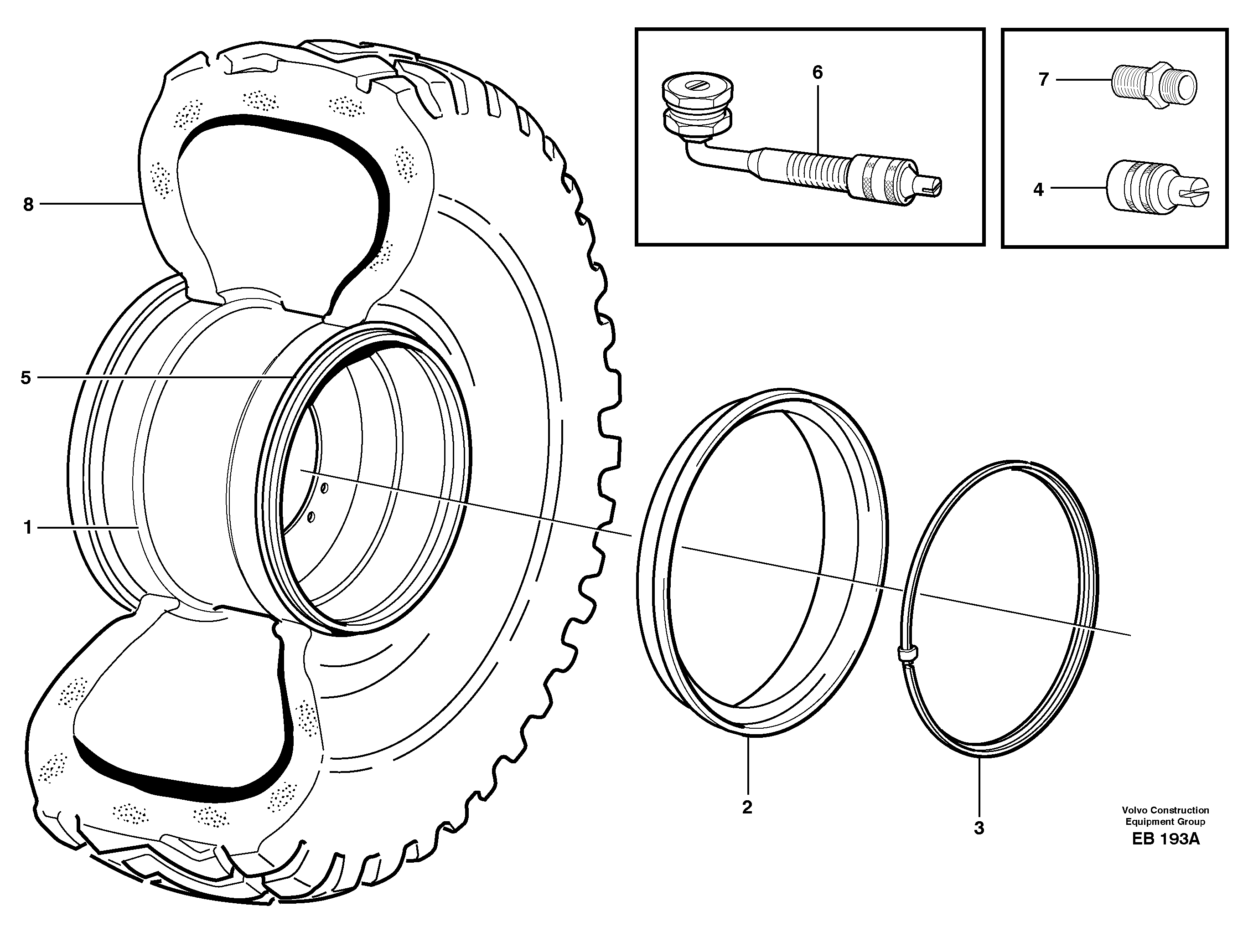 Mn Bearing Part VOE11147783 VOLVO