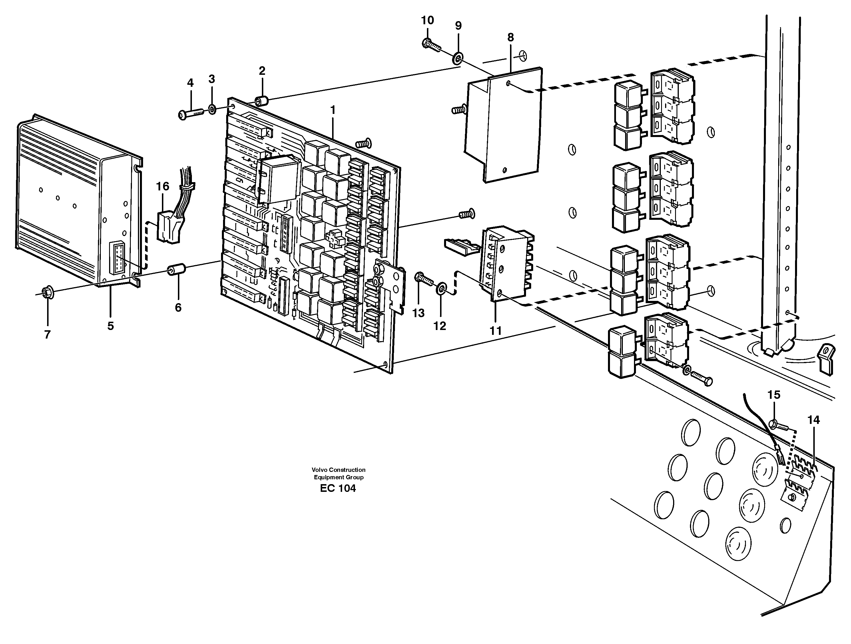 Expansion Valve VOE11042228 VOLVO