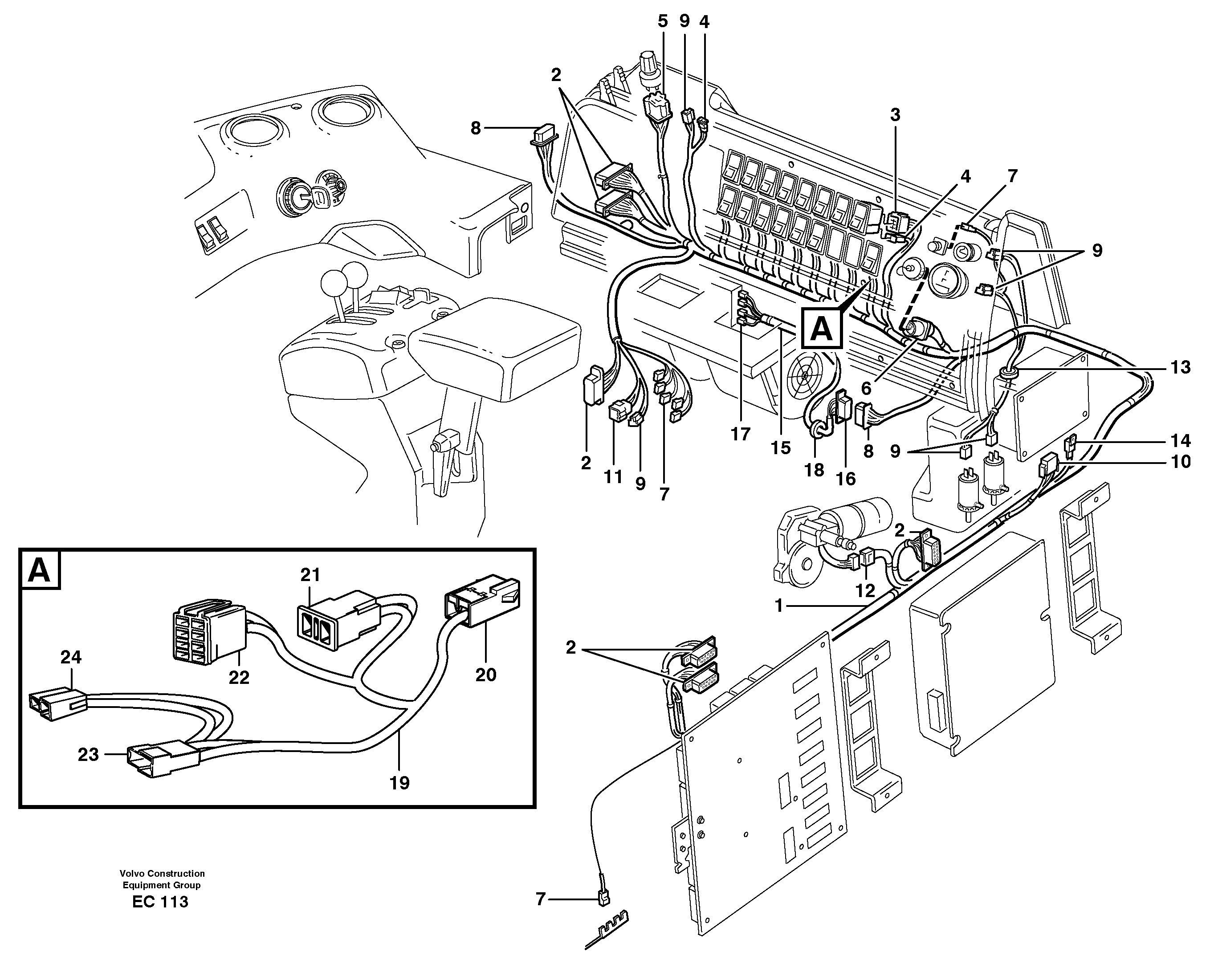Rubber cushion VOE11040515 VOLVO