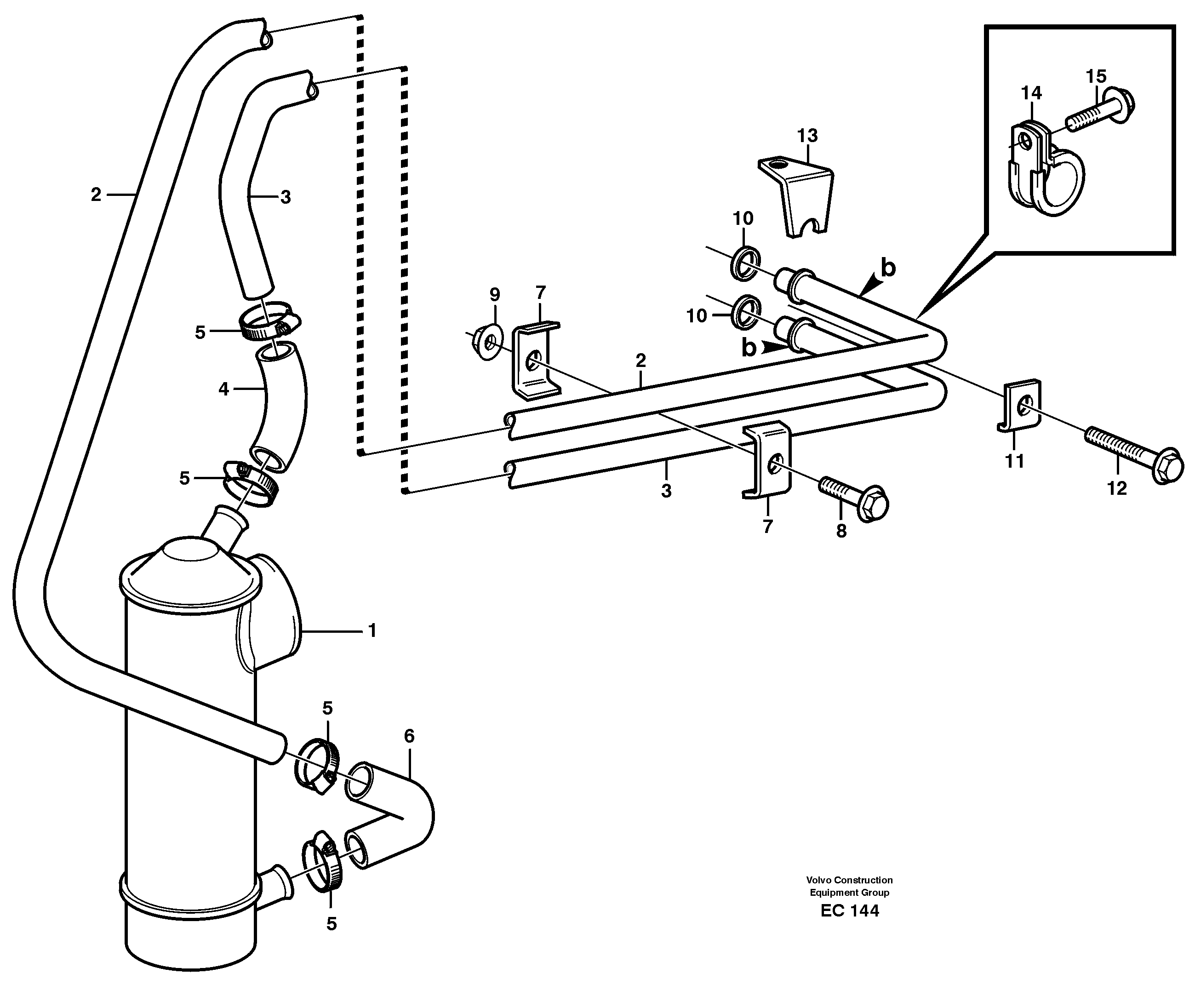 Clamp VOE849397 VOLVO