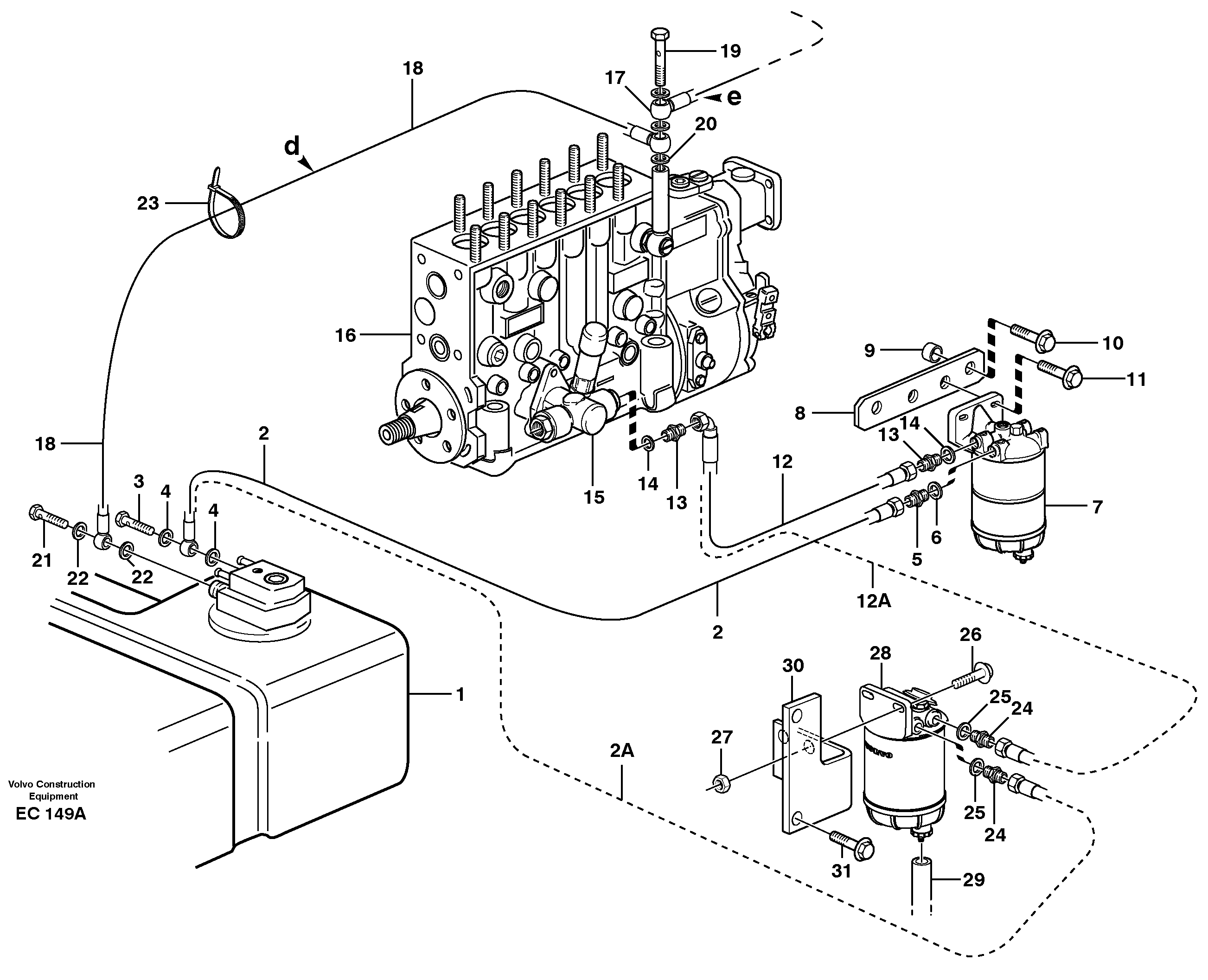 Bracket 11147800 VOLVO