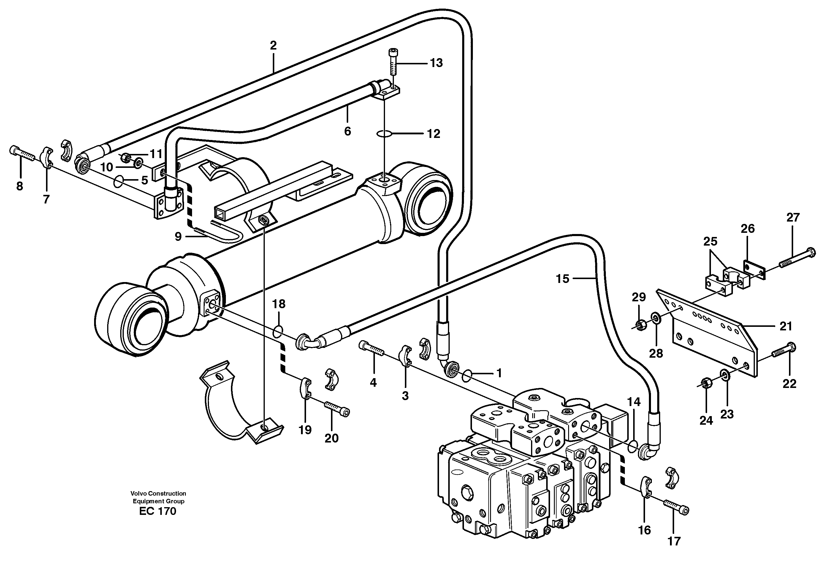Timing gear casing VOE13933382 VOLVO