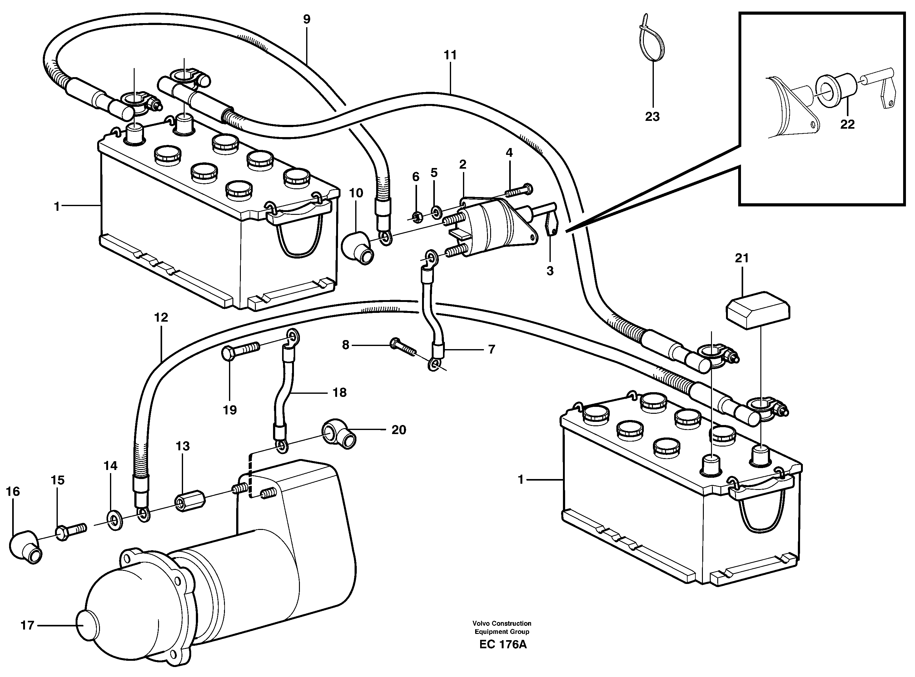 Brush Bearing VOE11100936 VOLVO