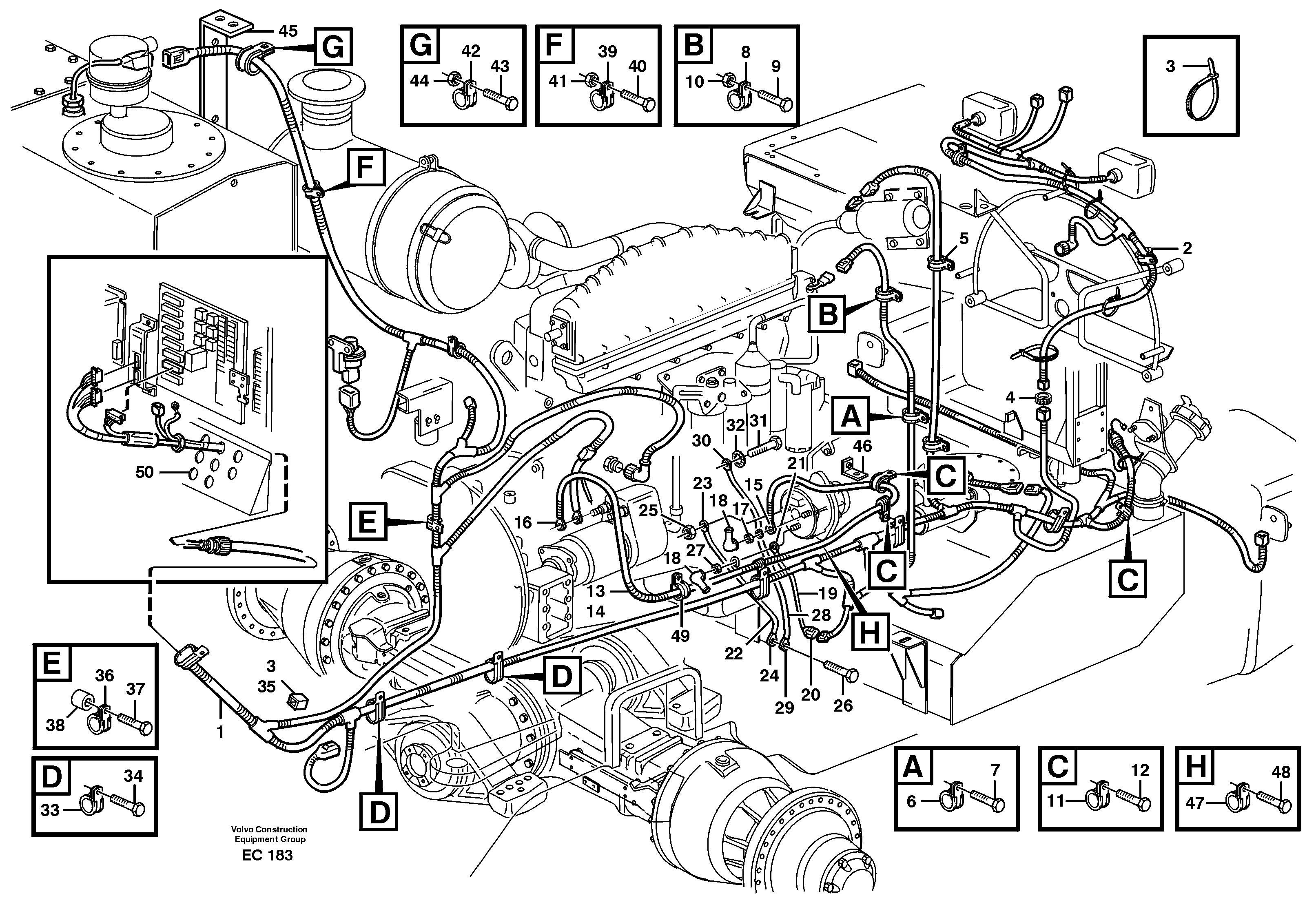 Brush ledge VOE11147264 VOLVO