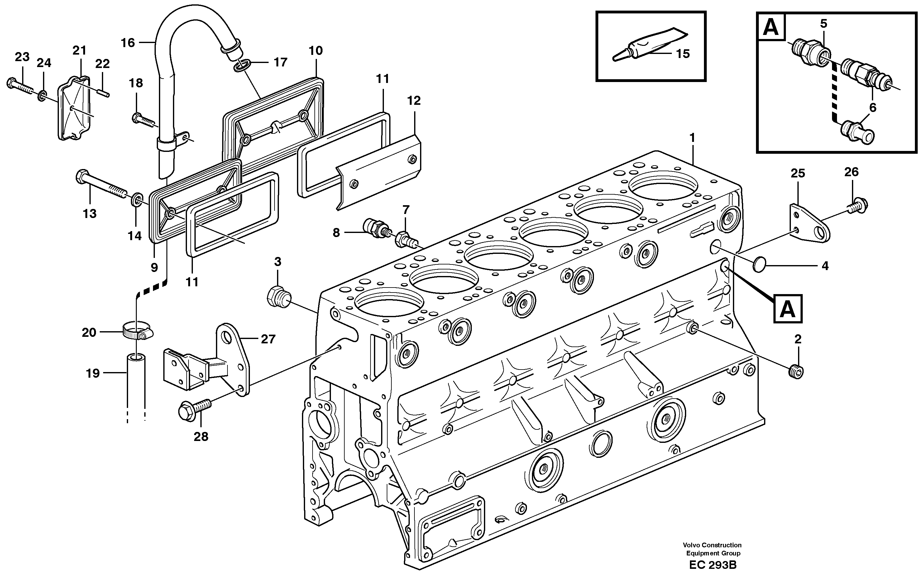 Bracket VOE11030731 VOLVO