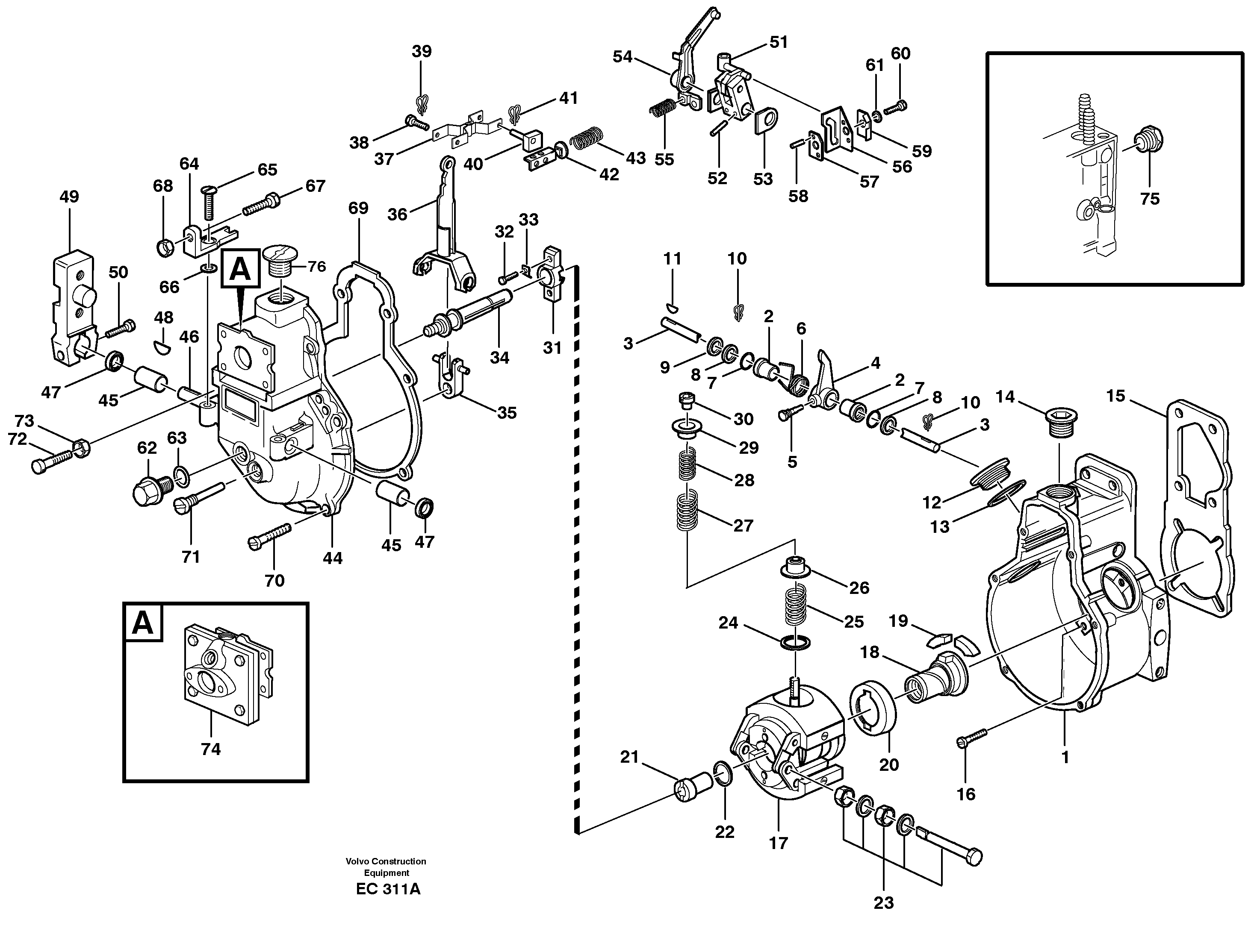 Microswitch VOE11705707 VOLVO