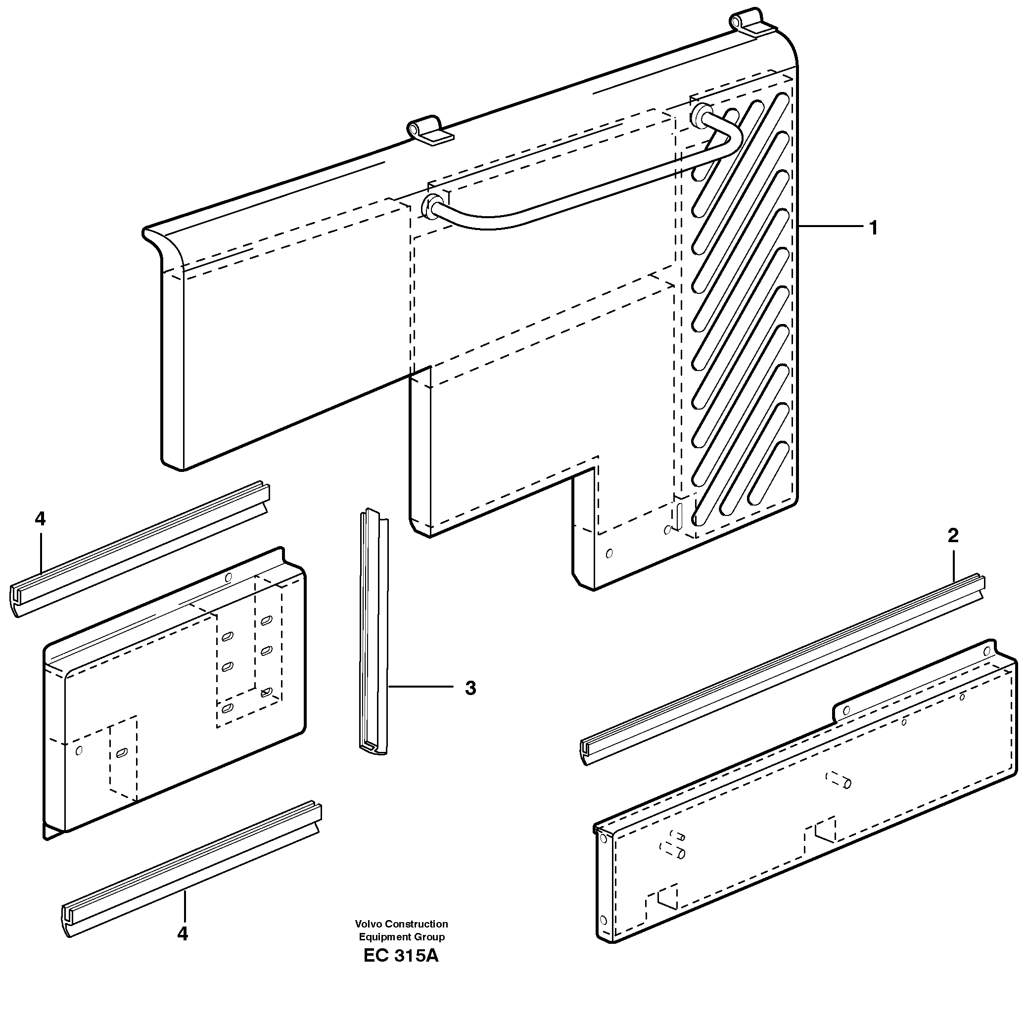 Terminal casing VOE11174671 VOLVO