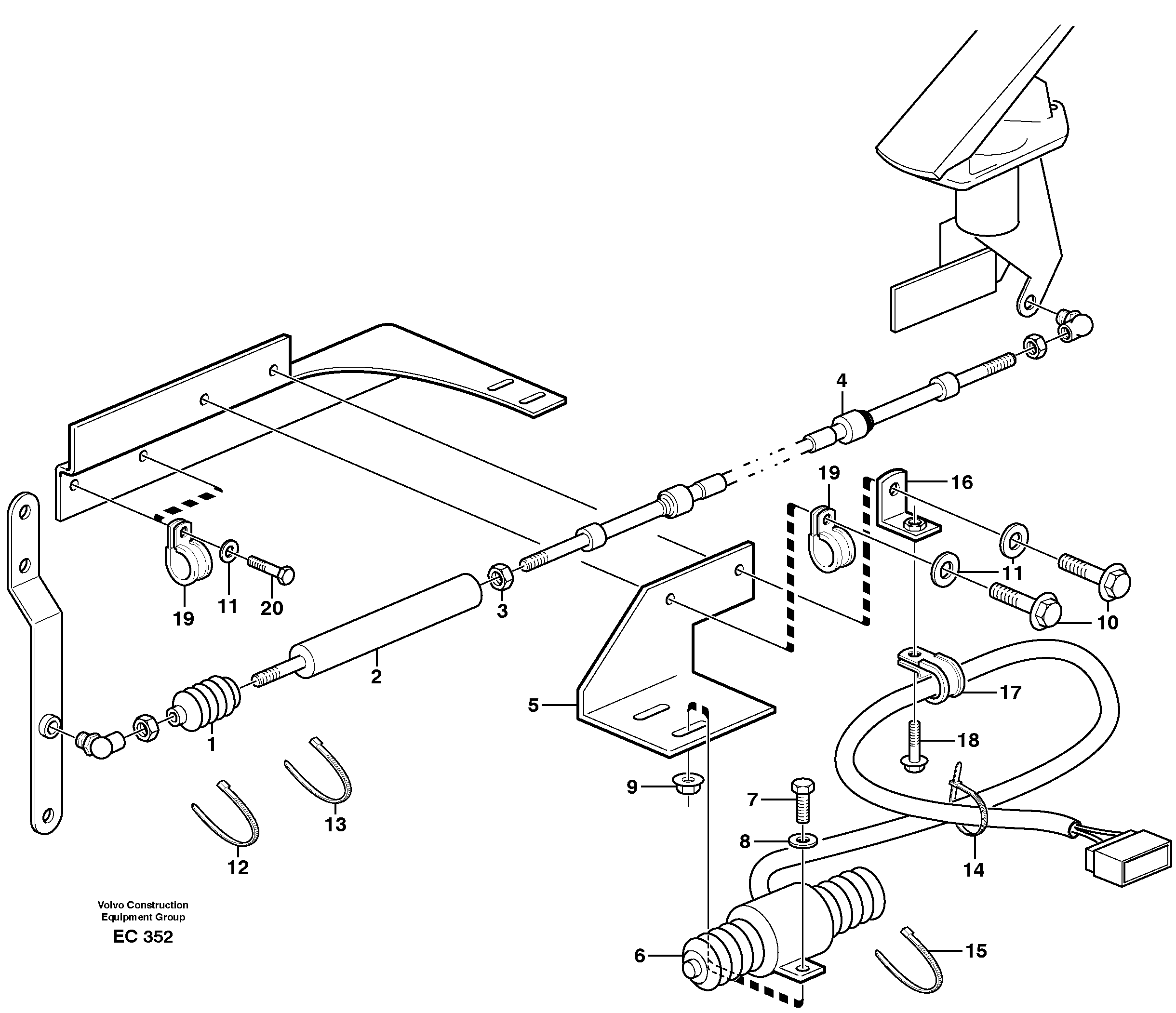 Flat Key VOE11172456 VOLVO