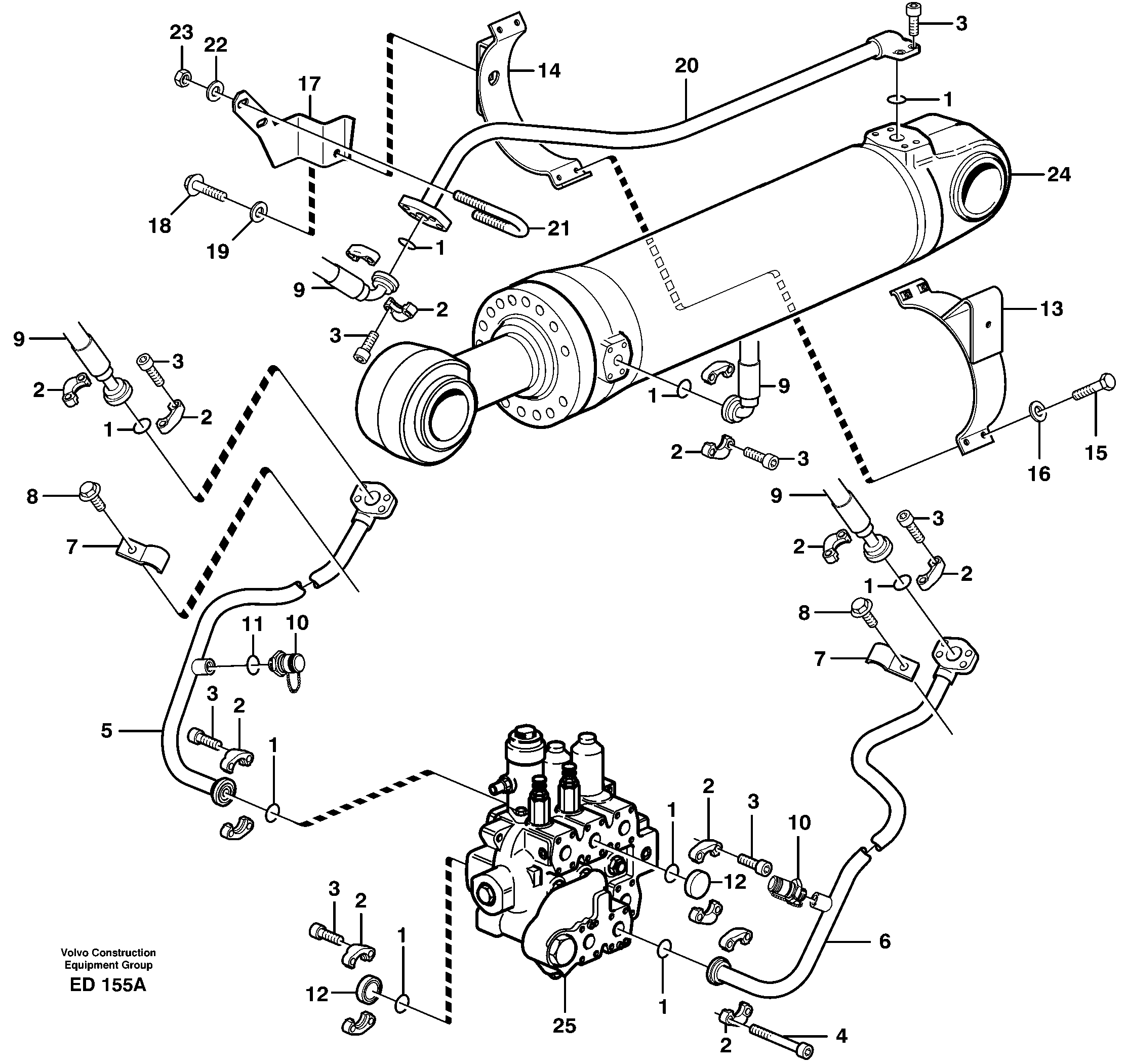Fuel miser valve VOE11132289 VOLVO