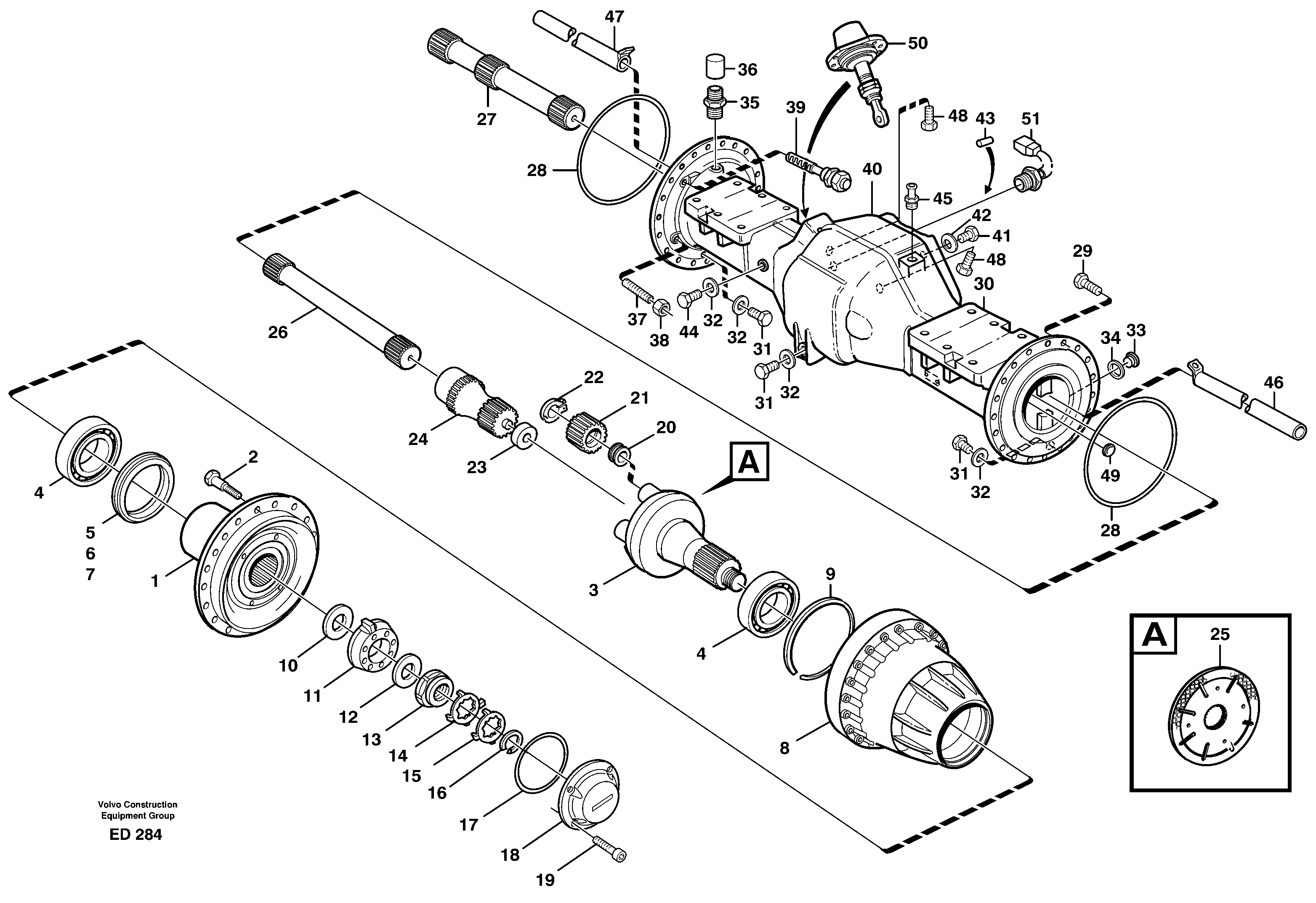 Hub VOE11168126 VOLVO