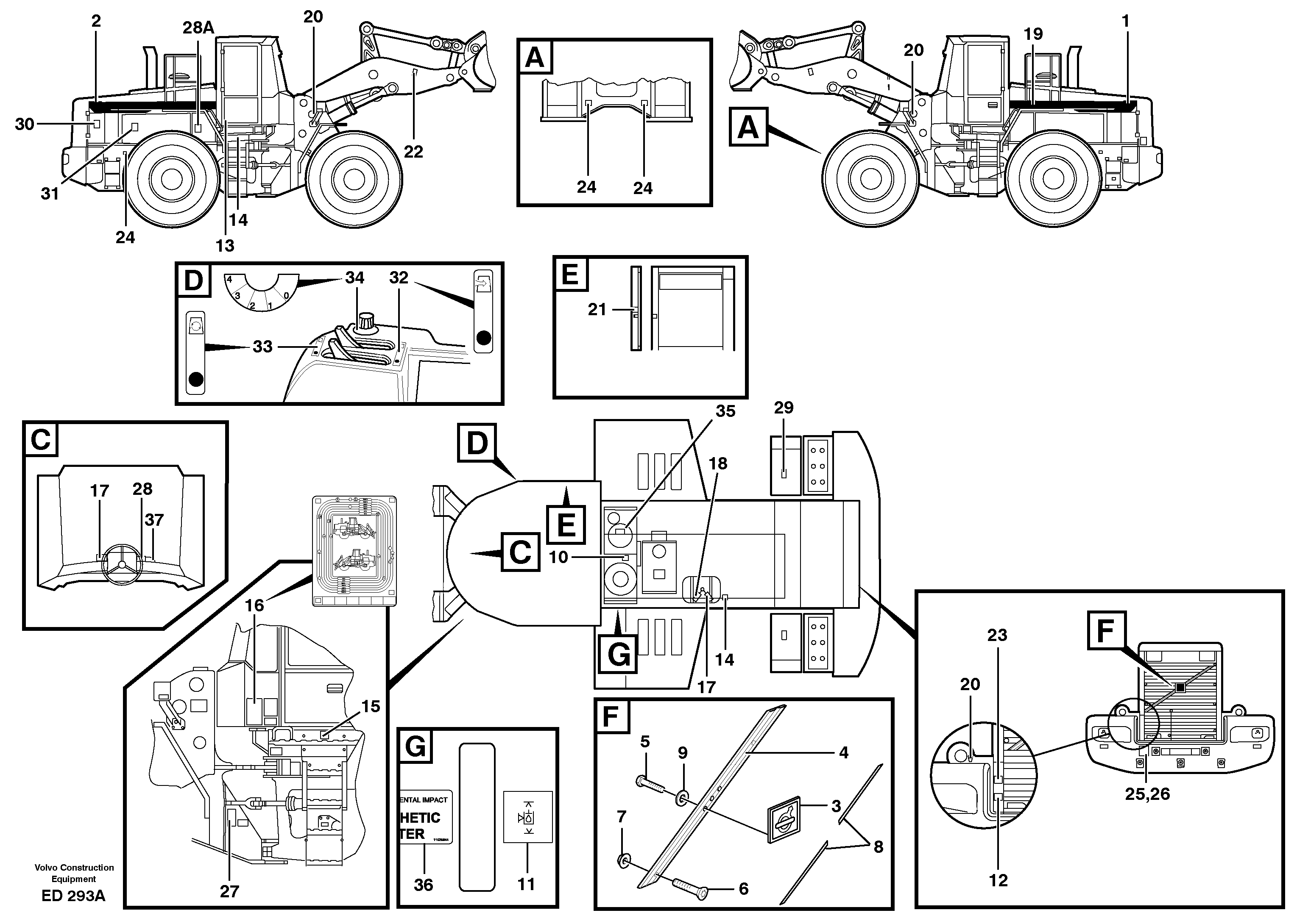 Cylinder Block VOE11132474 VOLVO