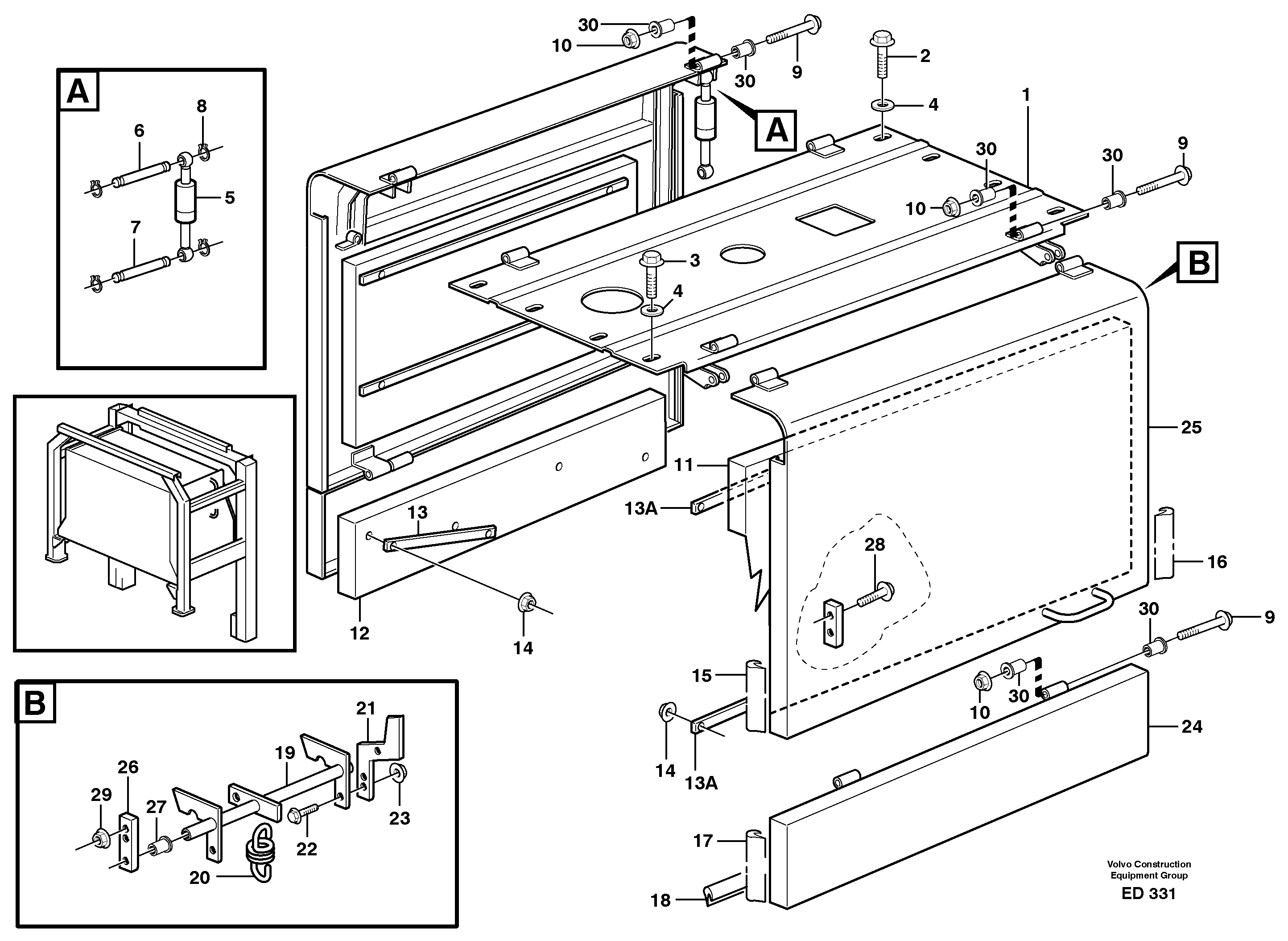 Tab Washer VOE11132260 VOLVO