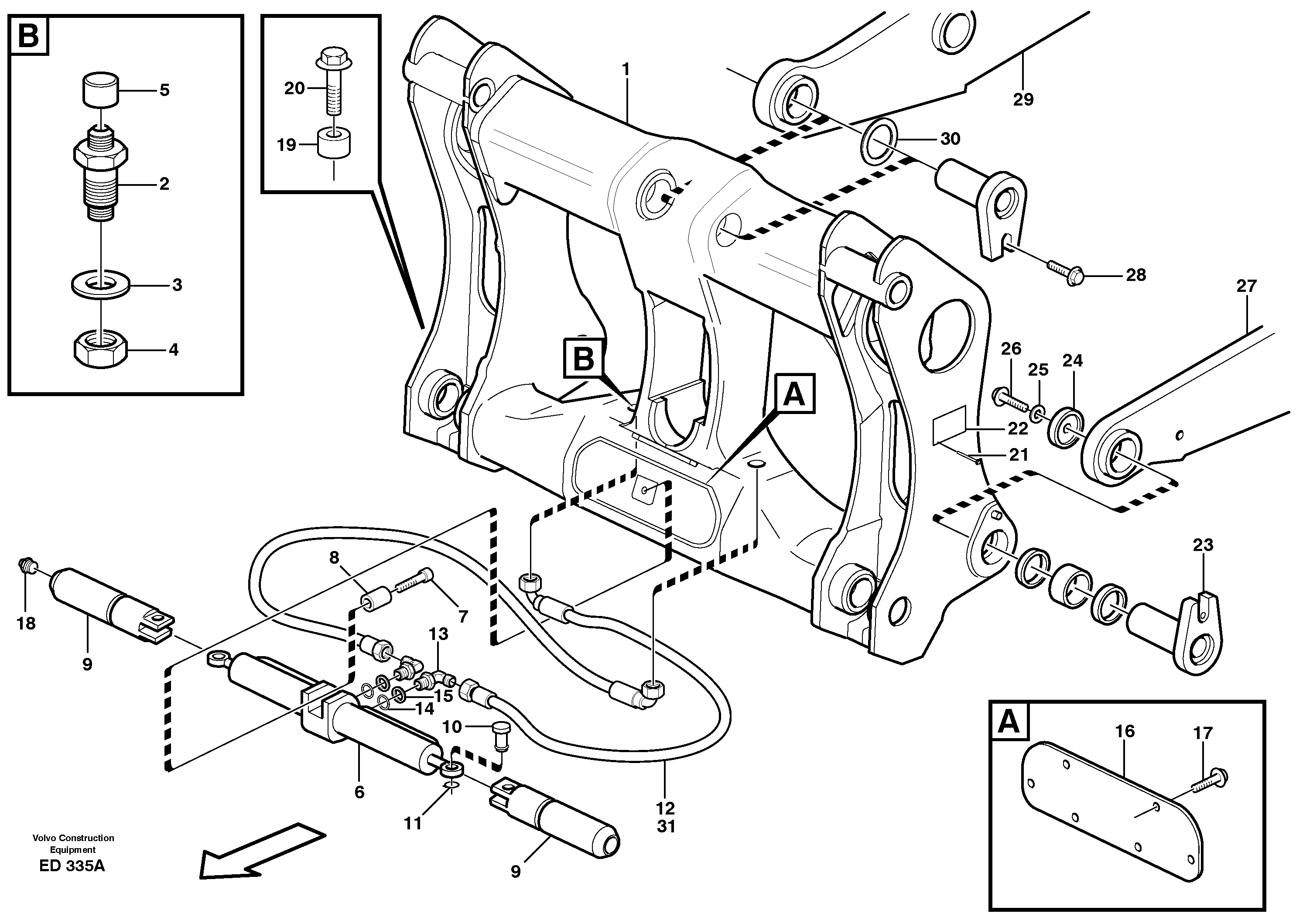 Frame VOE11157410 VOLVO