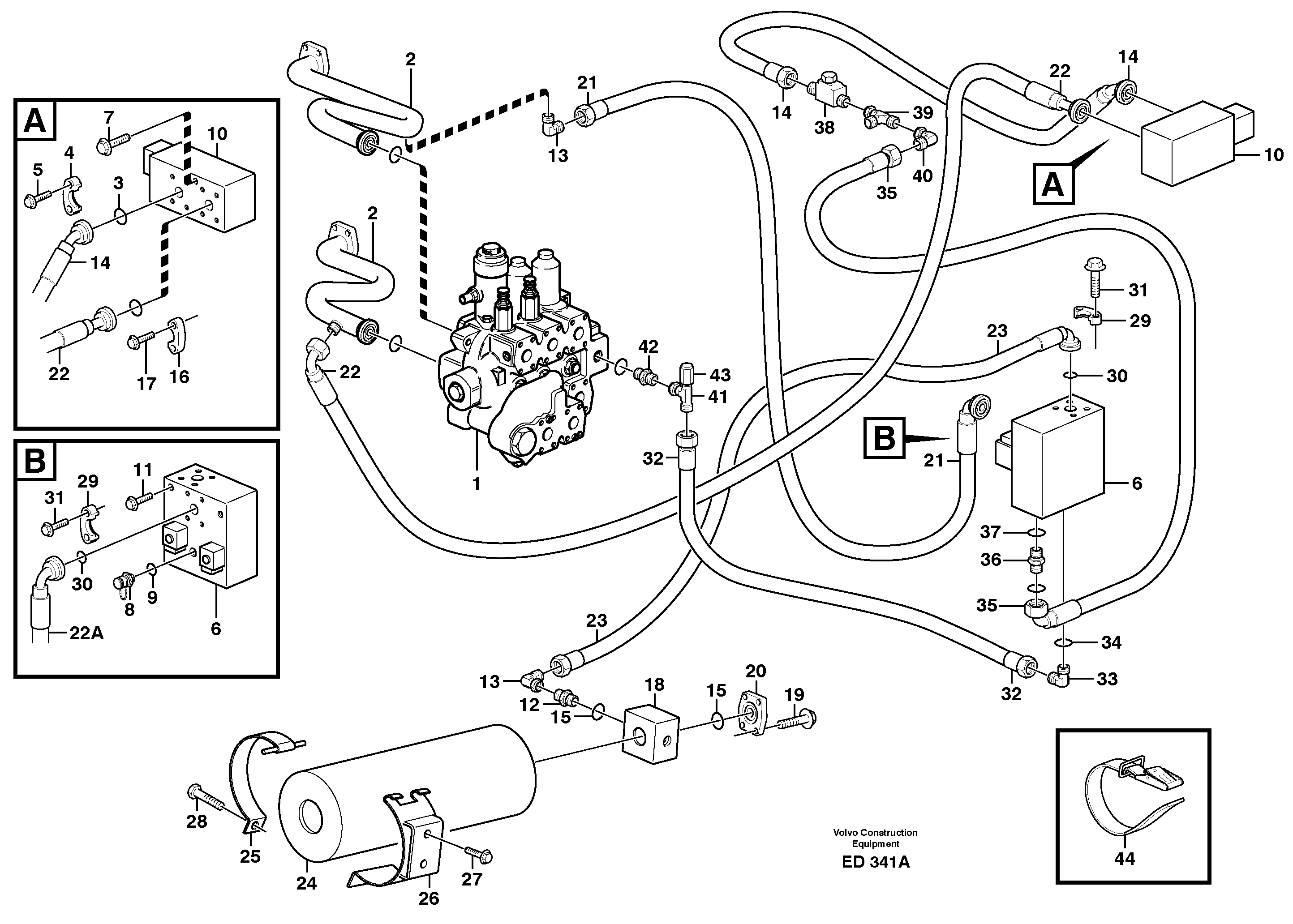 Timing gear casing VOE935781 VOLVO