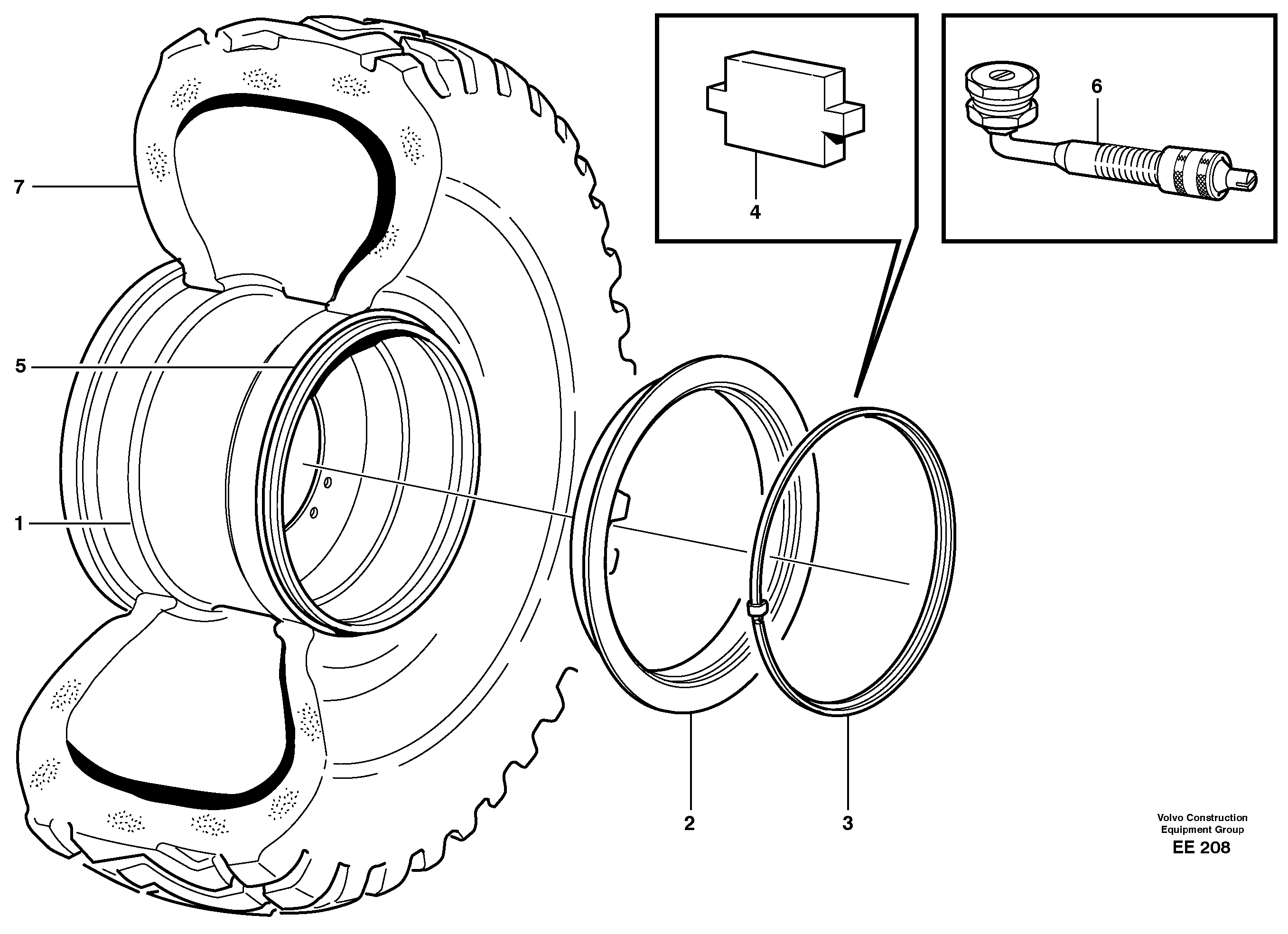 Tire VOE11445453 VOLVO