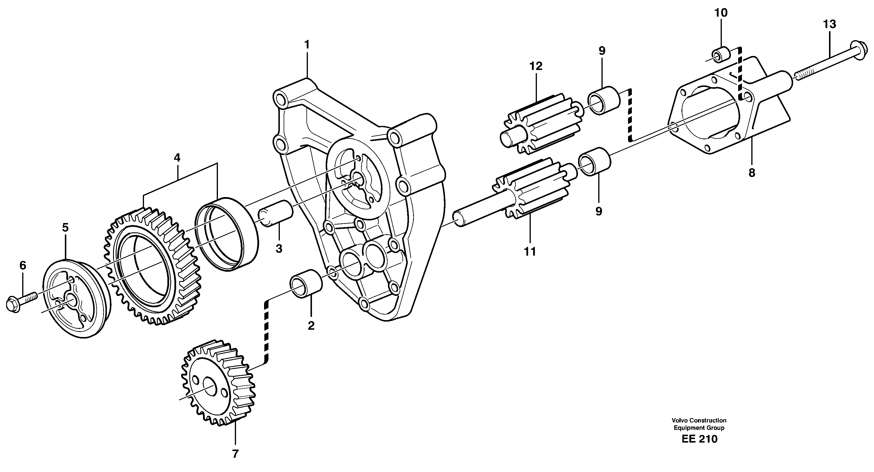 Bracket VOE471572 VOLVO
