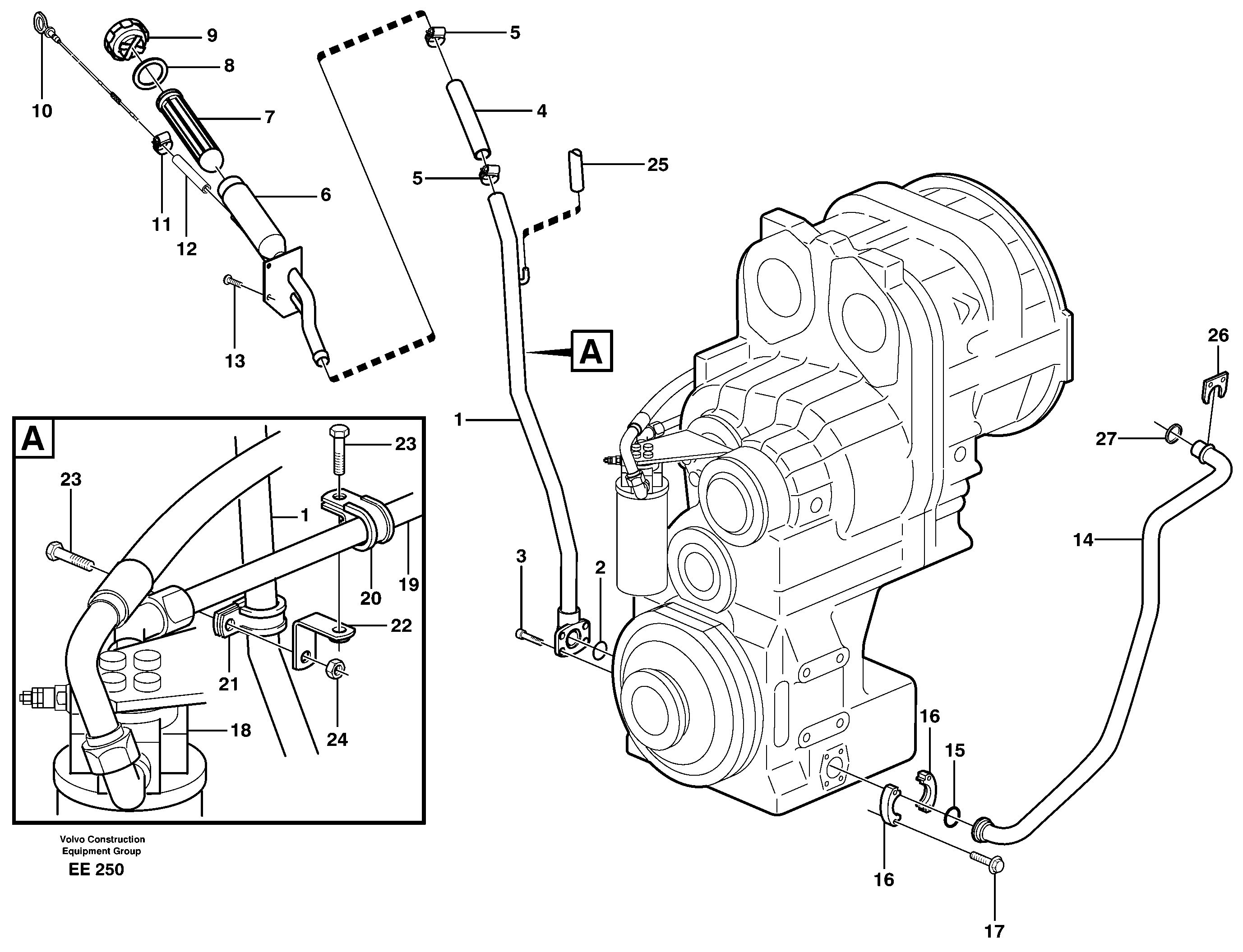 Relay, back-up lamp VOE11133389 VOLVO