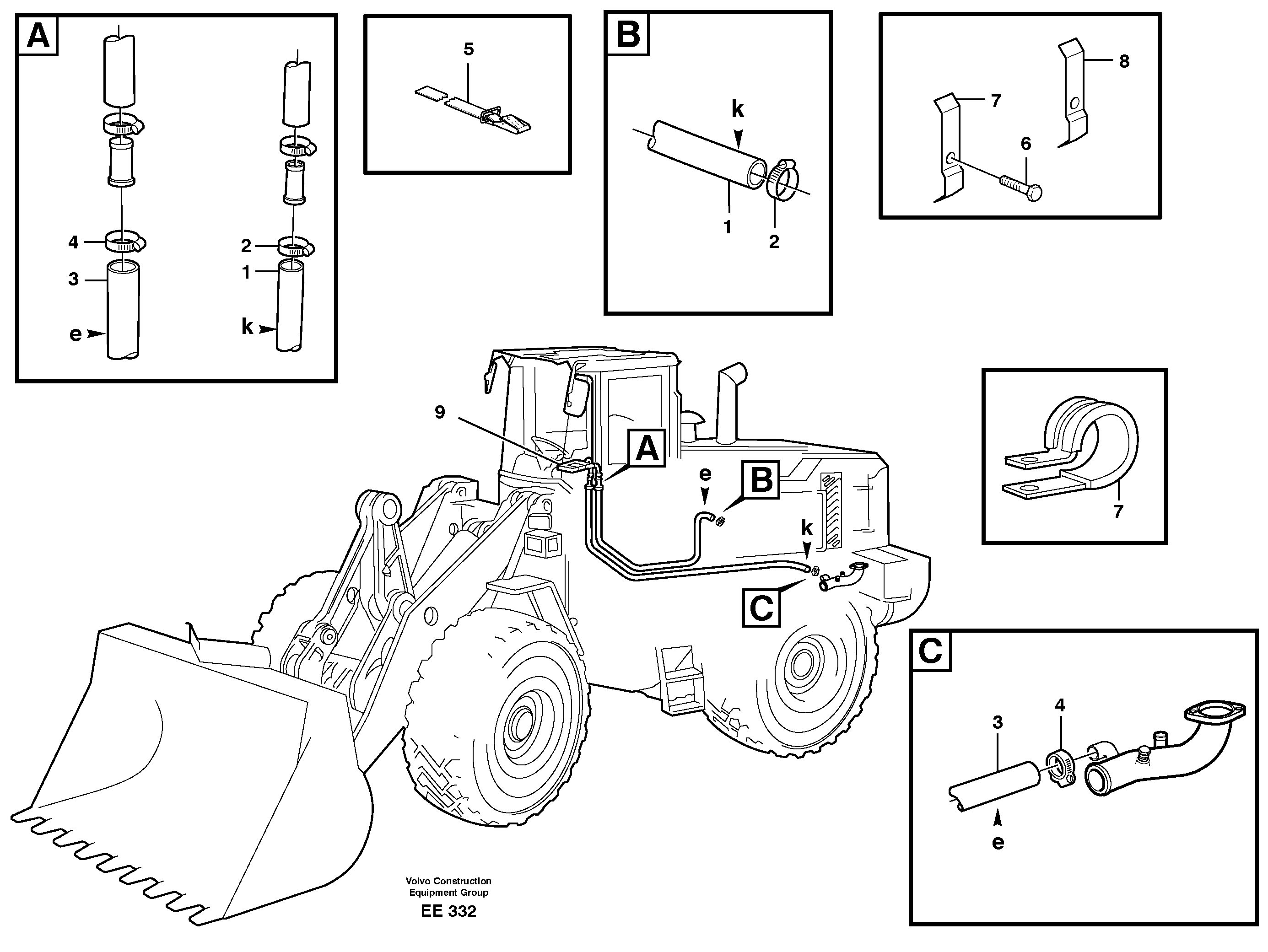 Hose VOE983368 VOLVO