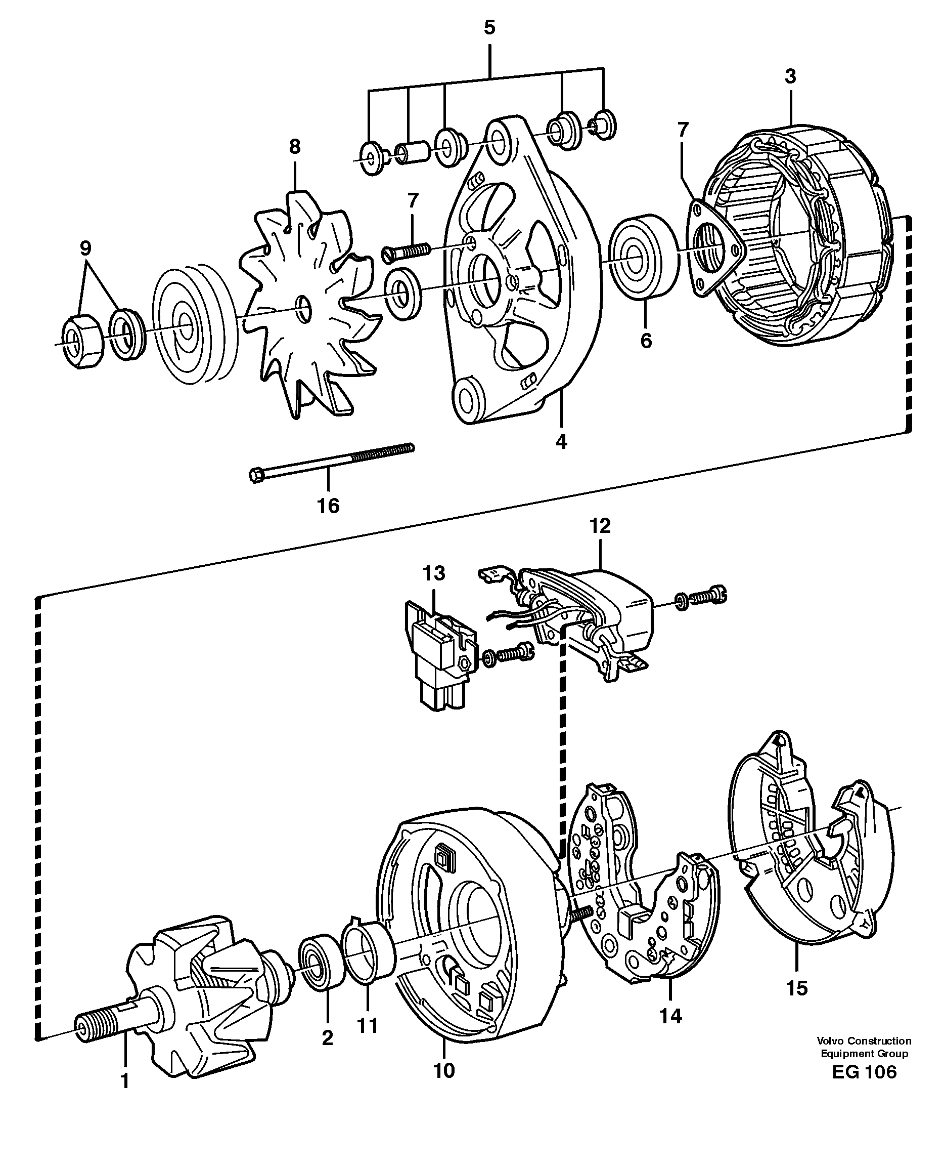 Fork Plate VOE858956 VOLVO