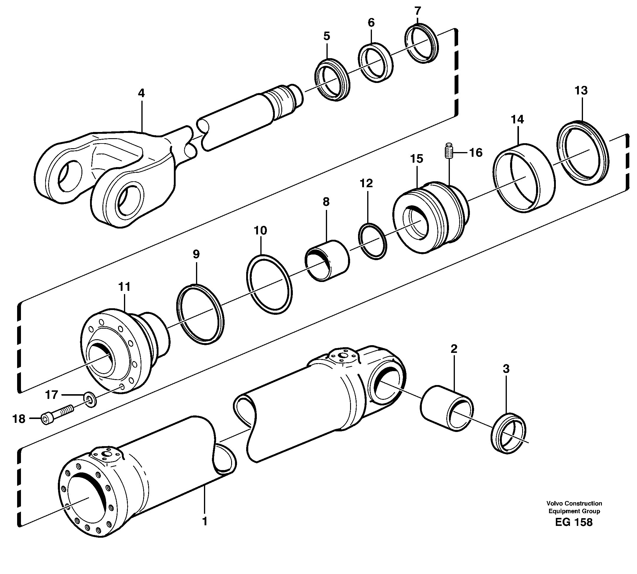 Rubber Clamp VOE11088834 VOLVO