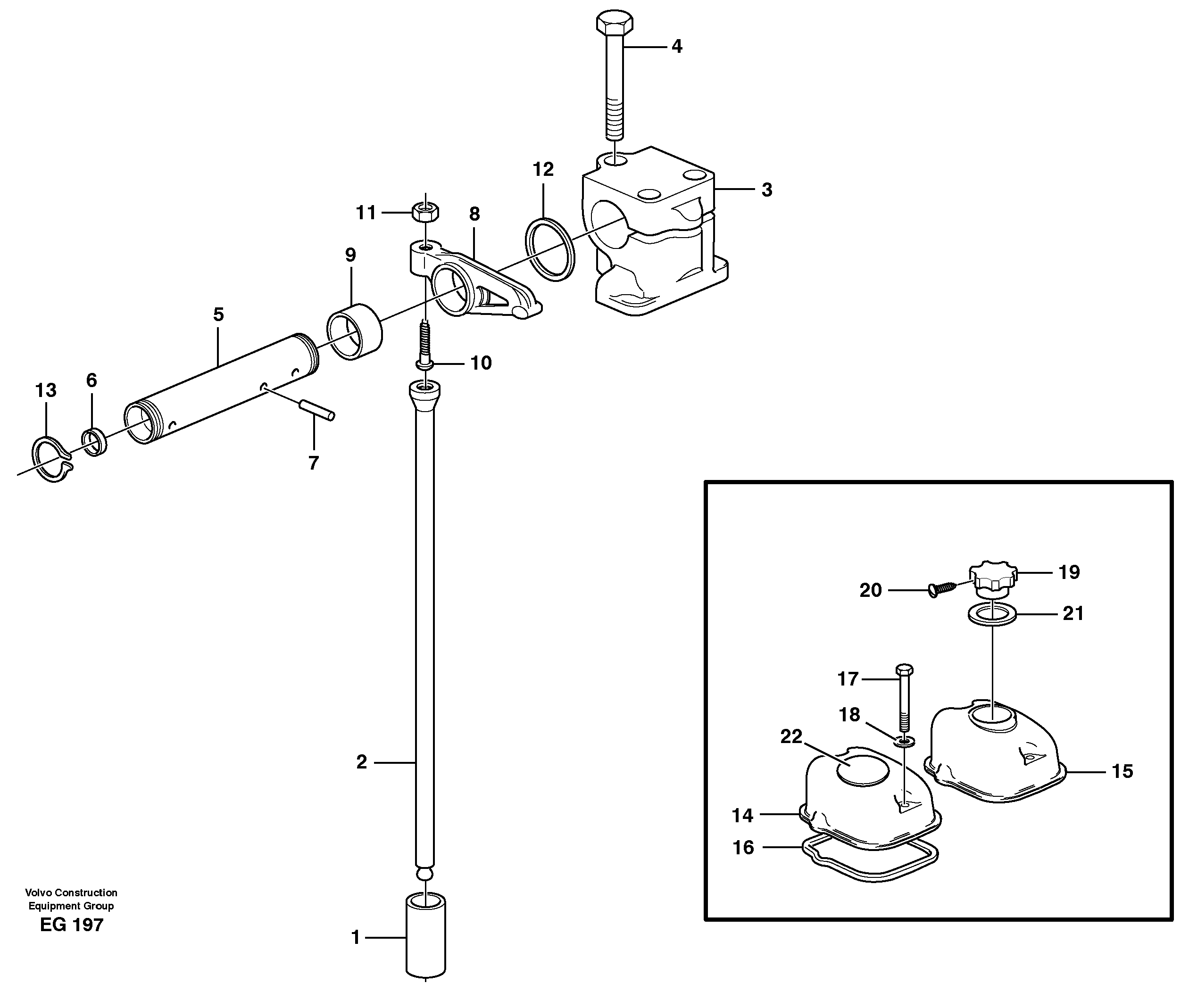 Shaft VOE423268 VOLVO