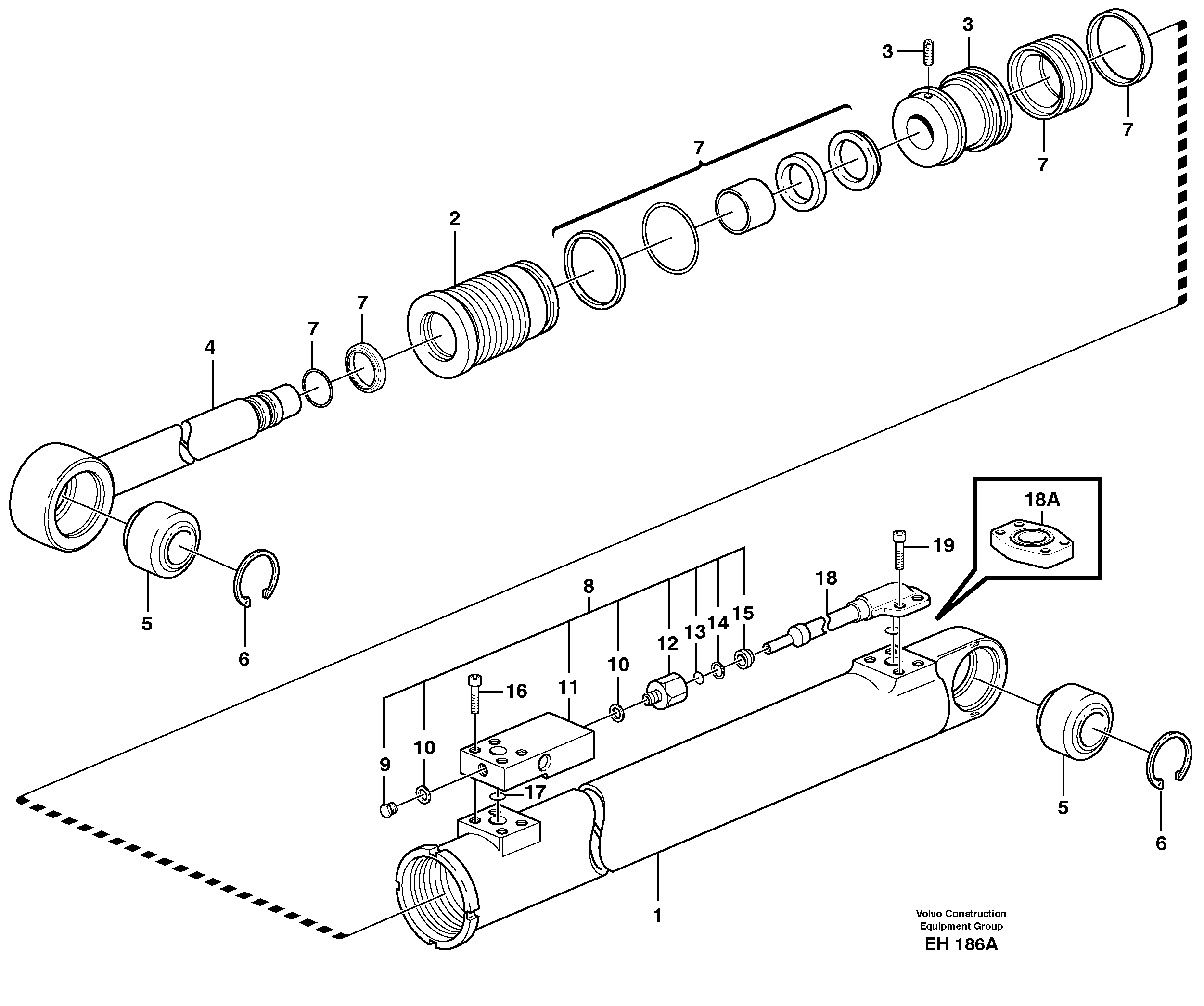 Digging Arm VOE11142884 VOLVO