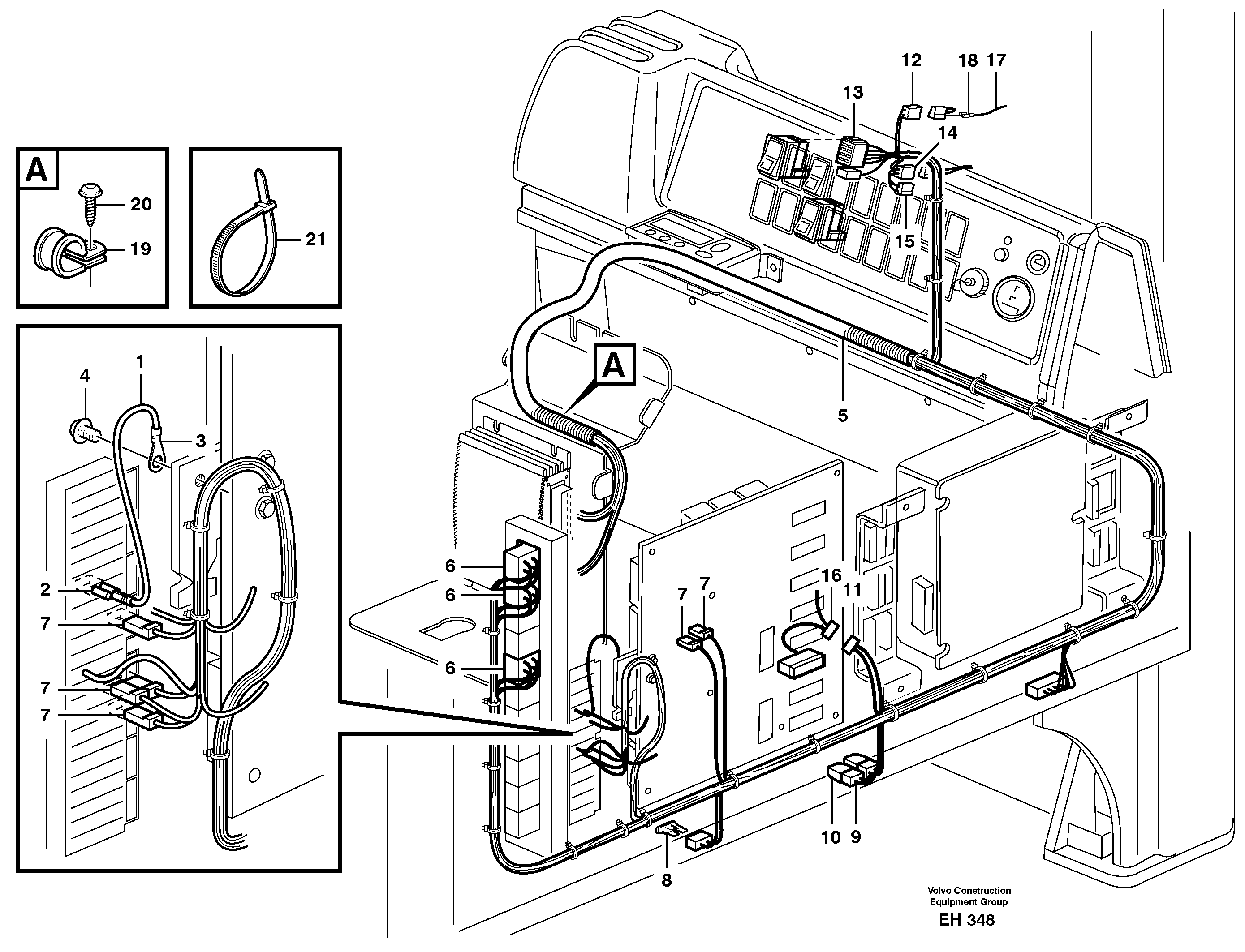 Cable harness VOE11040699 VOLVO
